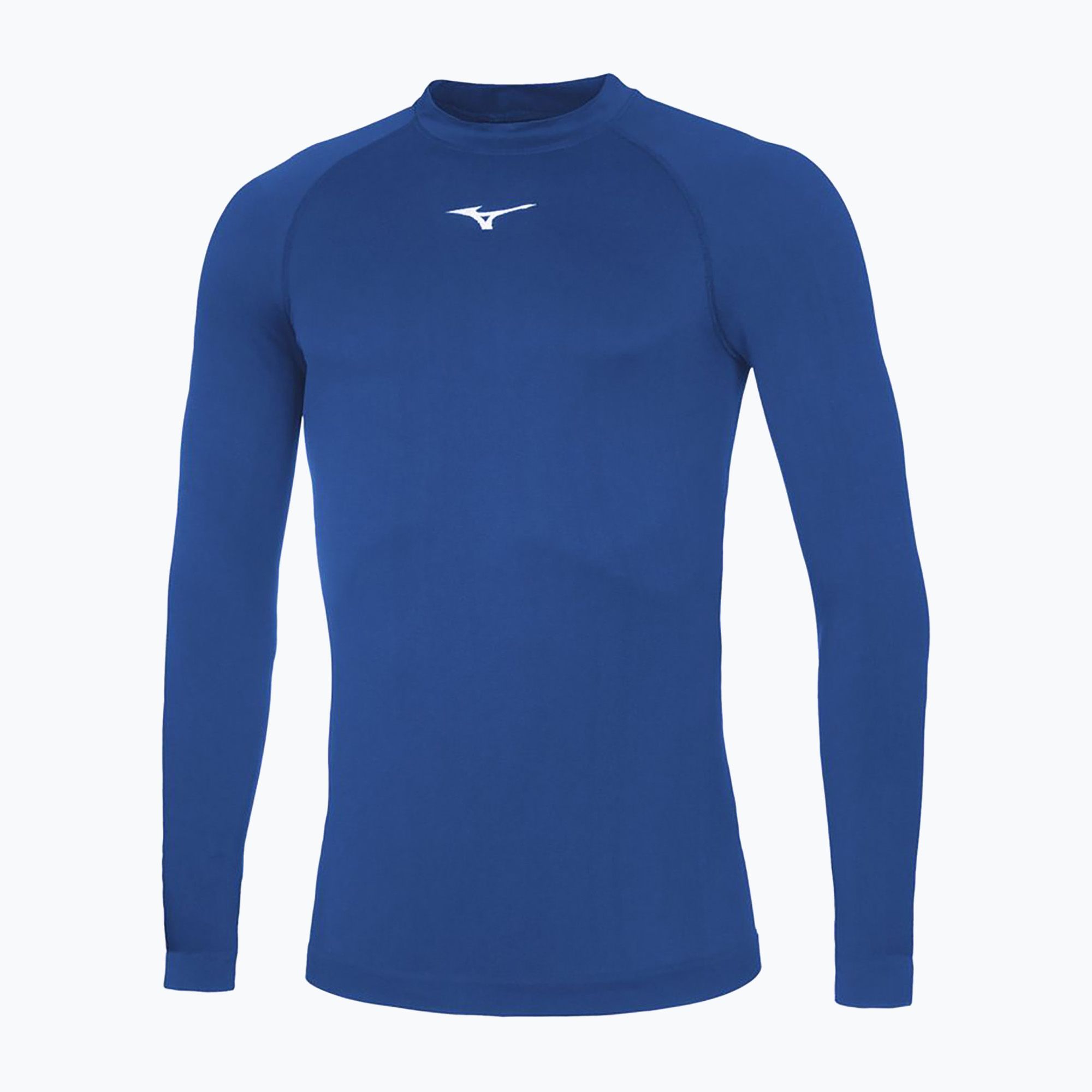 Longsleeve do biegania męski Mizuno Uni Core royal/ white 