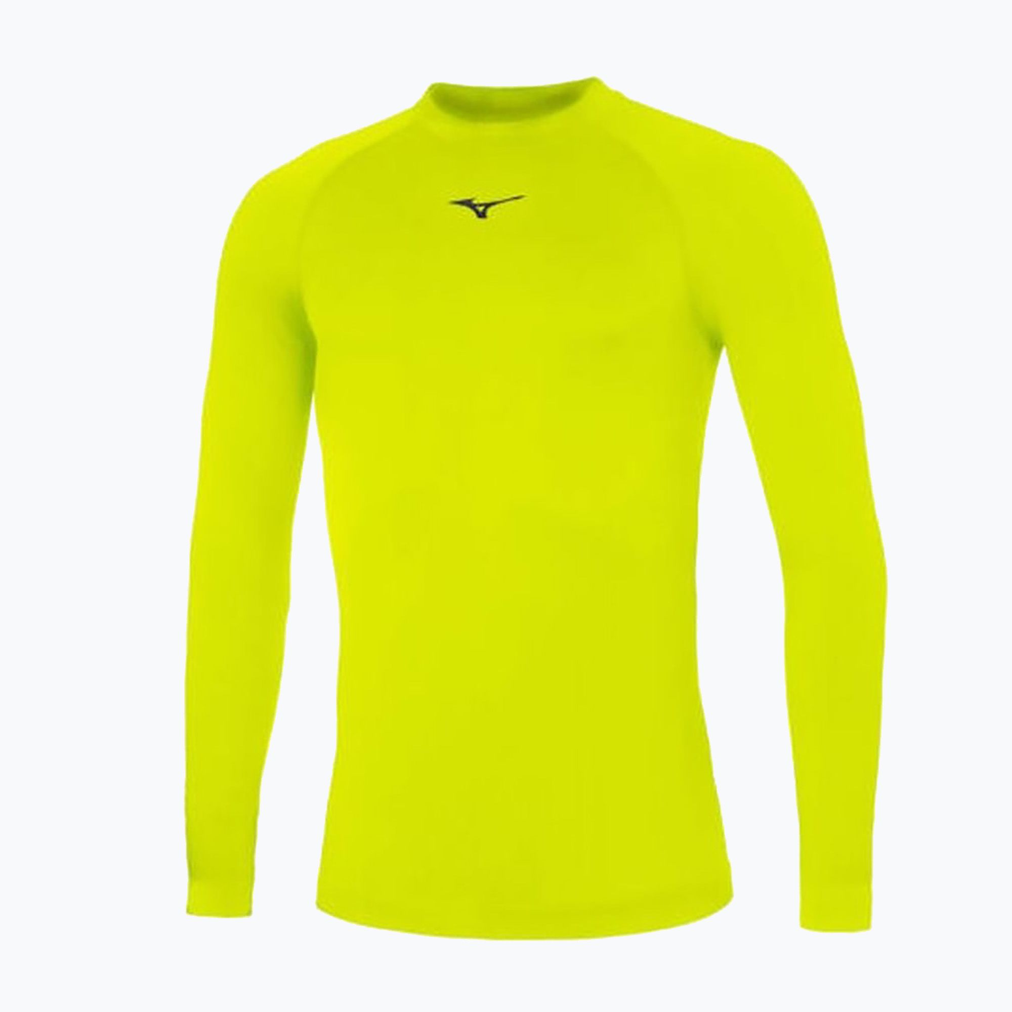 Longsleeve do biegania męski Mizuno Uni Core yellow/ navy 