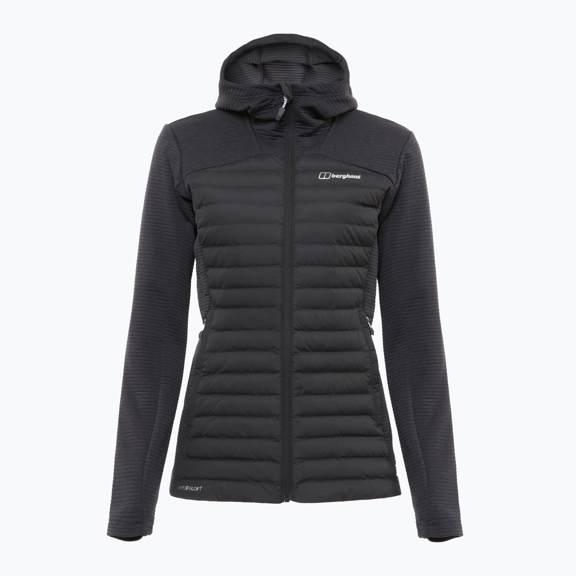 Kurtka hybrydowa damska Berghaus Nula Hybrid black/black 