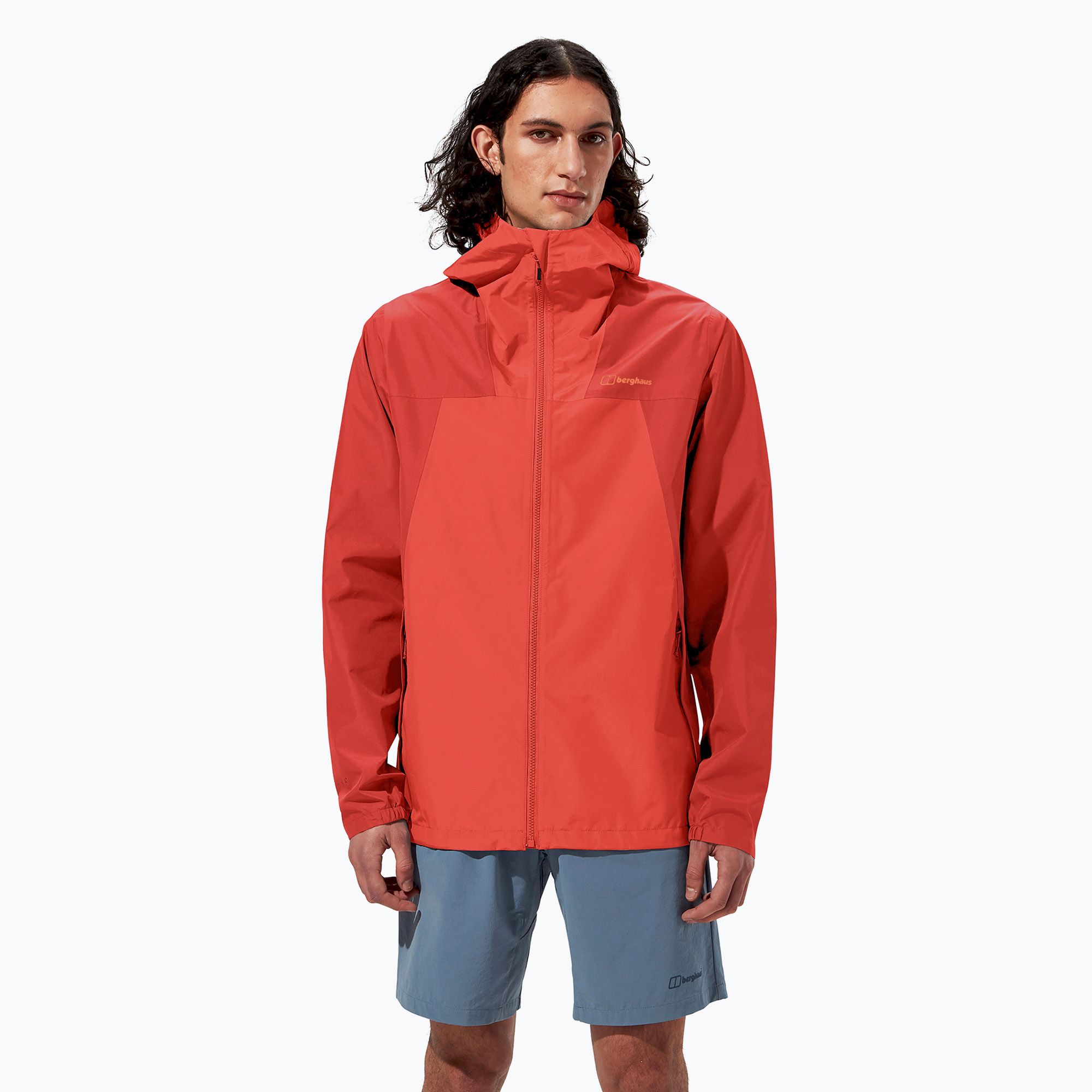Kurtka przeciwdeszczowa męska Berghaus Deluge Pro 3.0 apricot flame/apricot spice 