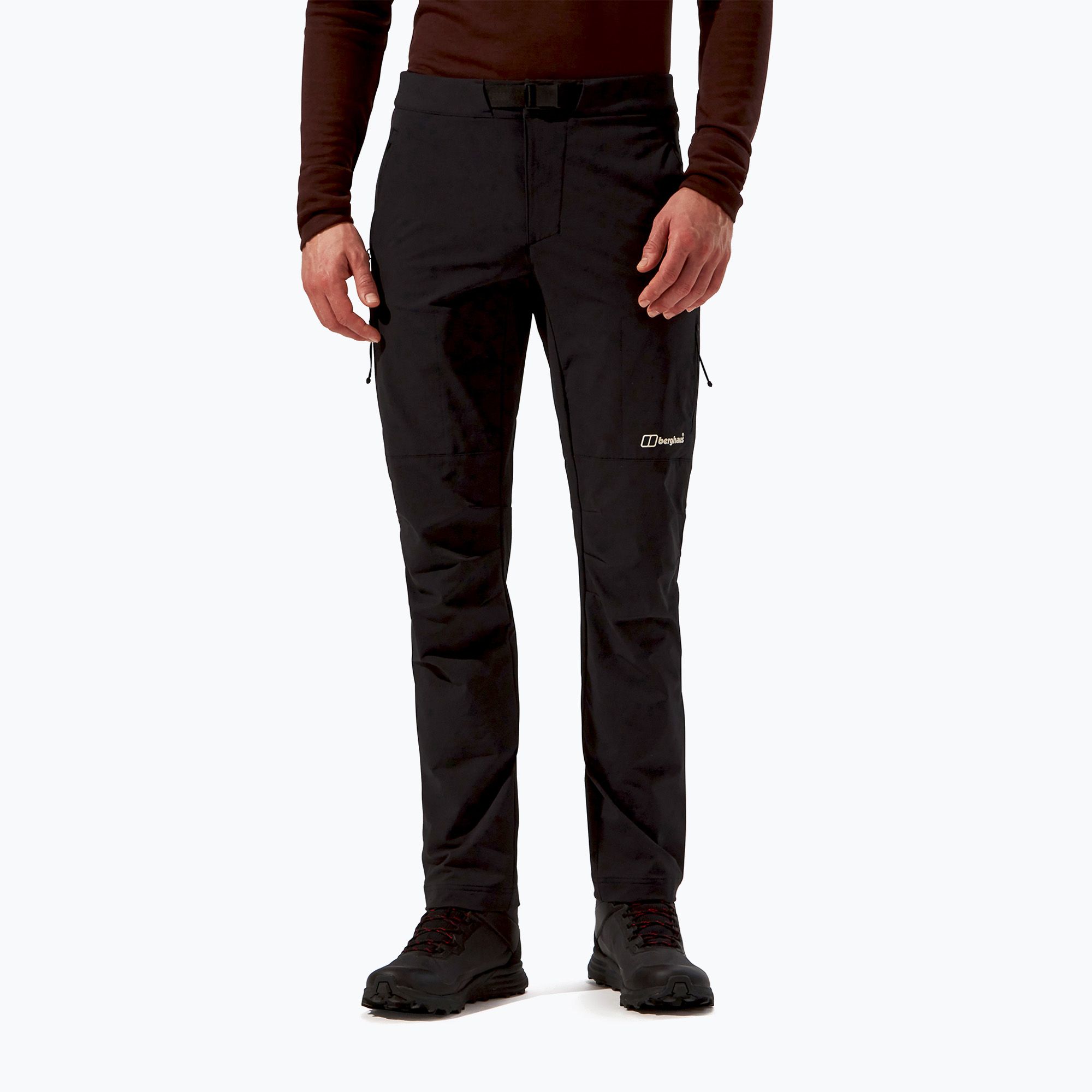 Spodnie softshell męskie Berghaus Trail-Explorer black 