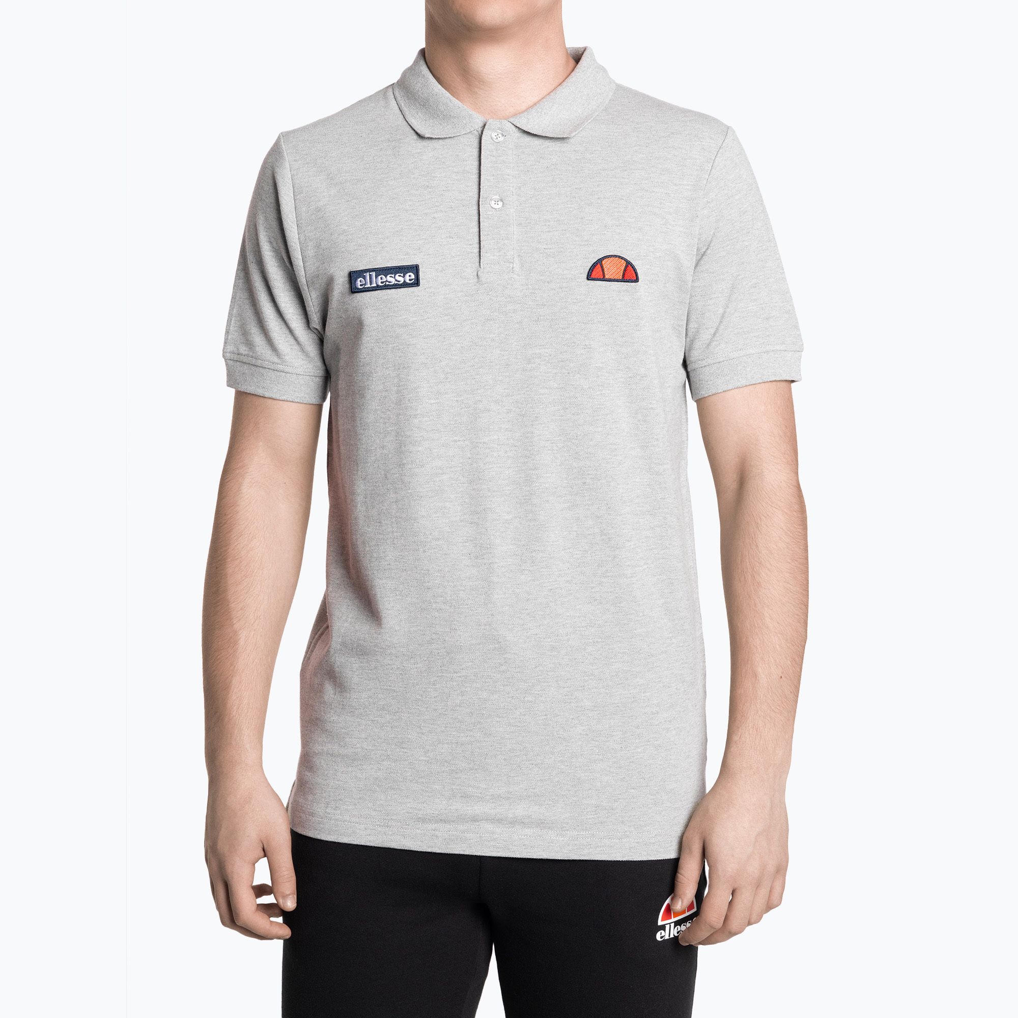 Koszulka polo męska Ellesse Montura Polo grey marl 