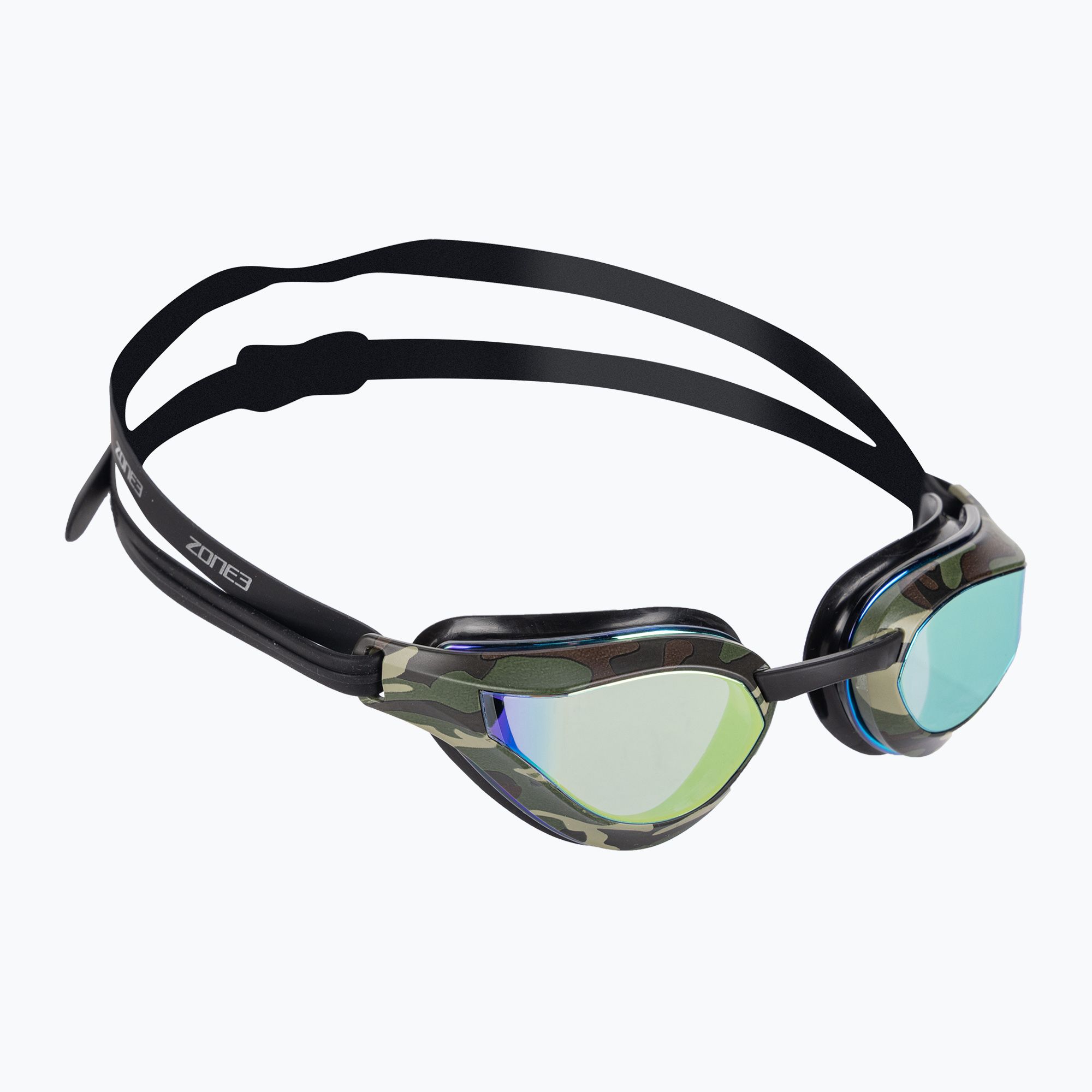 Okulary do pływania ZONE3 Viper Speed black/green/camo 
