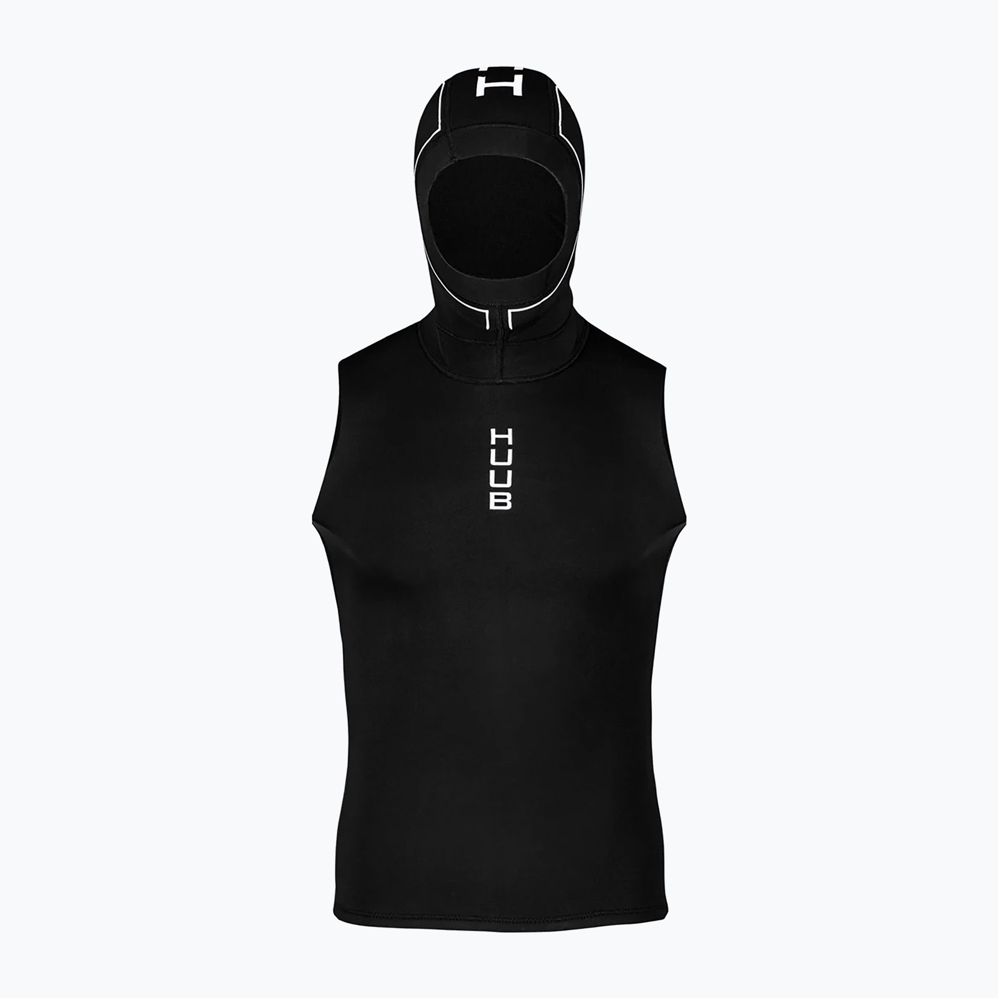 Docieplacz neoprenowy HUUB Neoprene Hooded Vest black/silver 