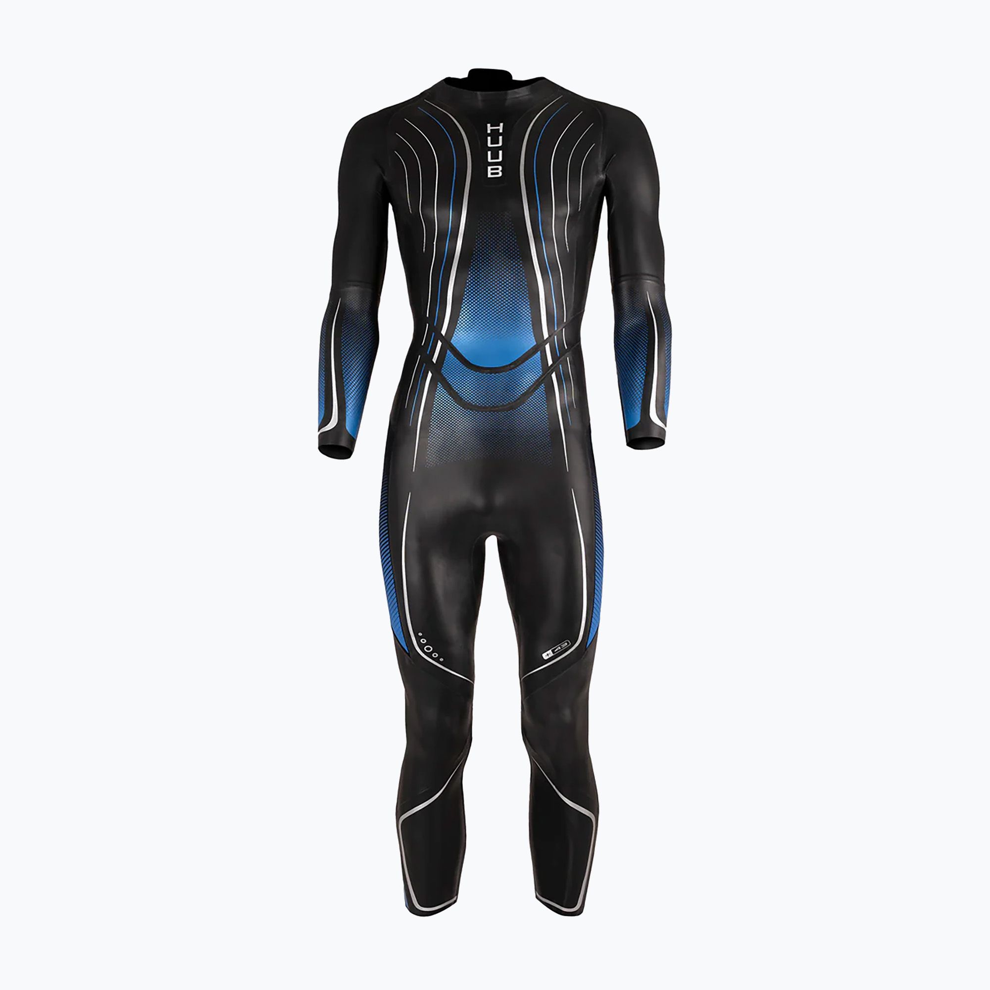 Pianka triathlonowa męska HUUB Agilis II 3:5 mm metalic blue 