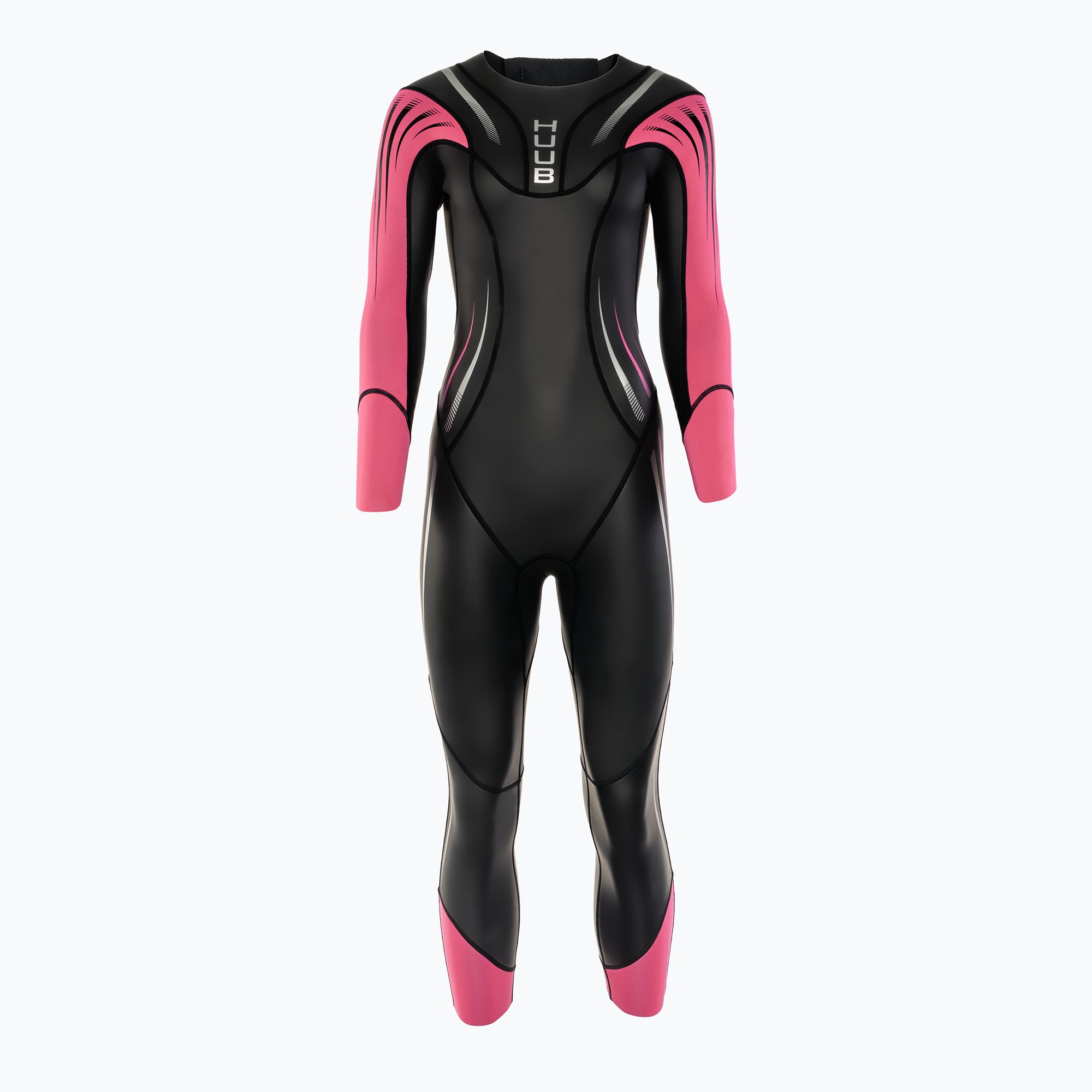 Pianka triathlonowa damska HUUB Surface 3.3 mm fluo pink 