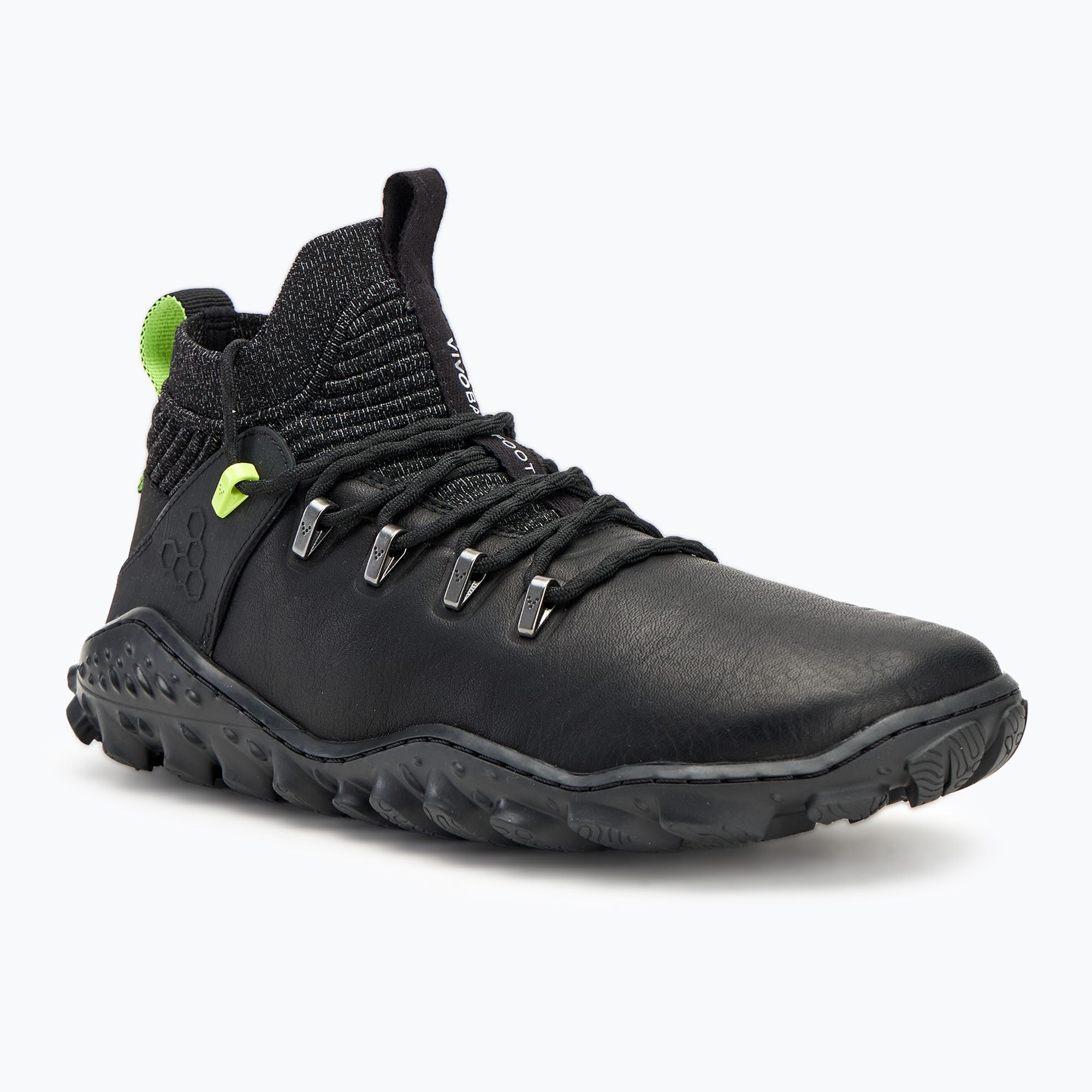 Buty barefoot damskie Vivobarefoot Magna Forest Esc obsidian/lime 