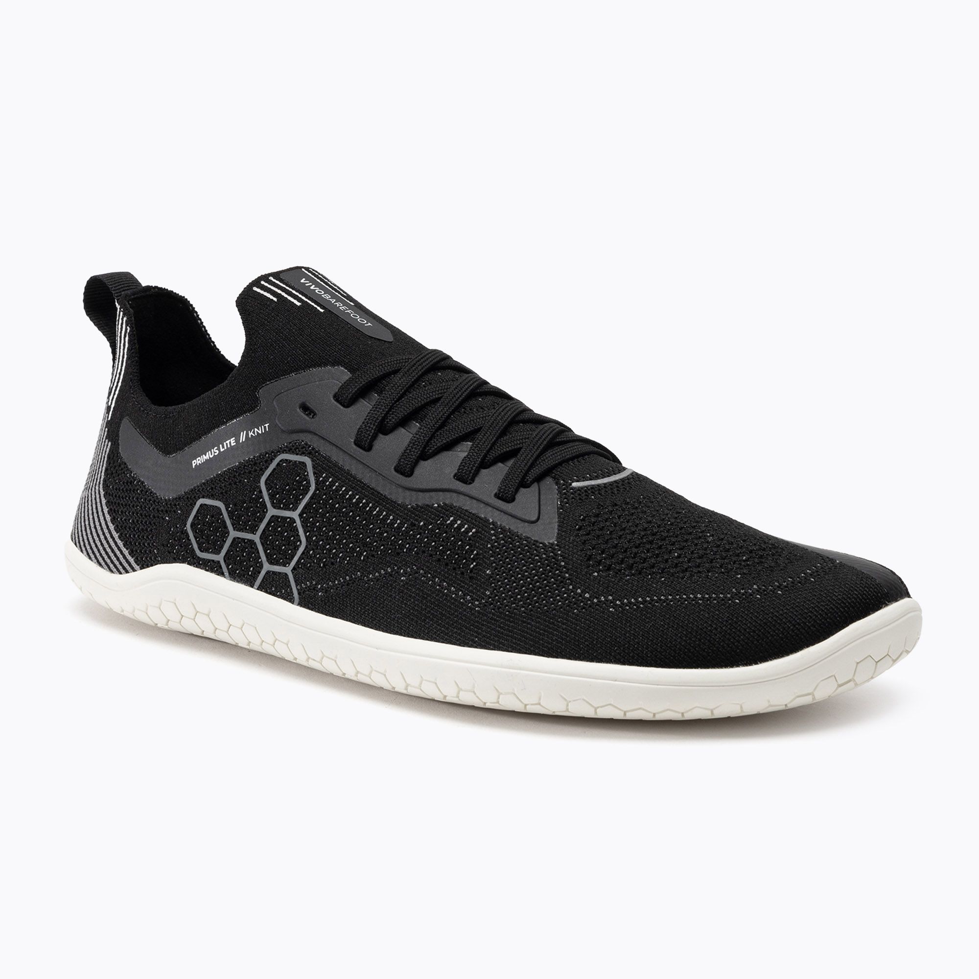 Buty barefoot męskie Vivobarefoot Primus Lite Knit obsidian 