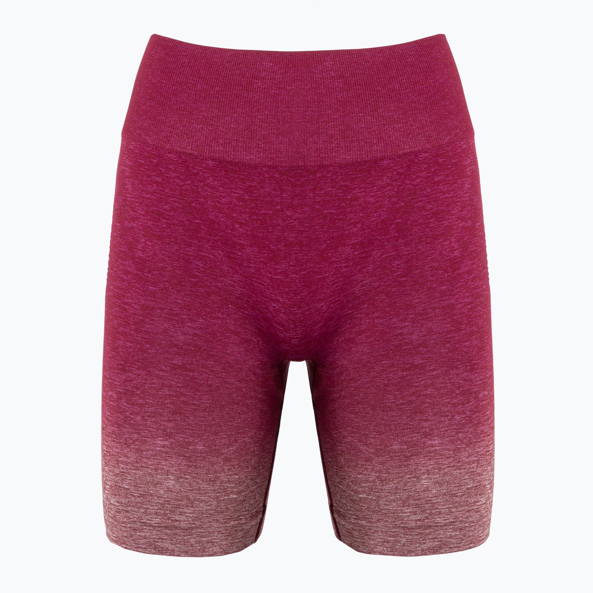 Spodenki treningowe damskie Gymshark Adapt Ombre Seamless red/marl 