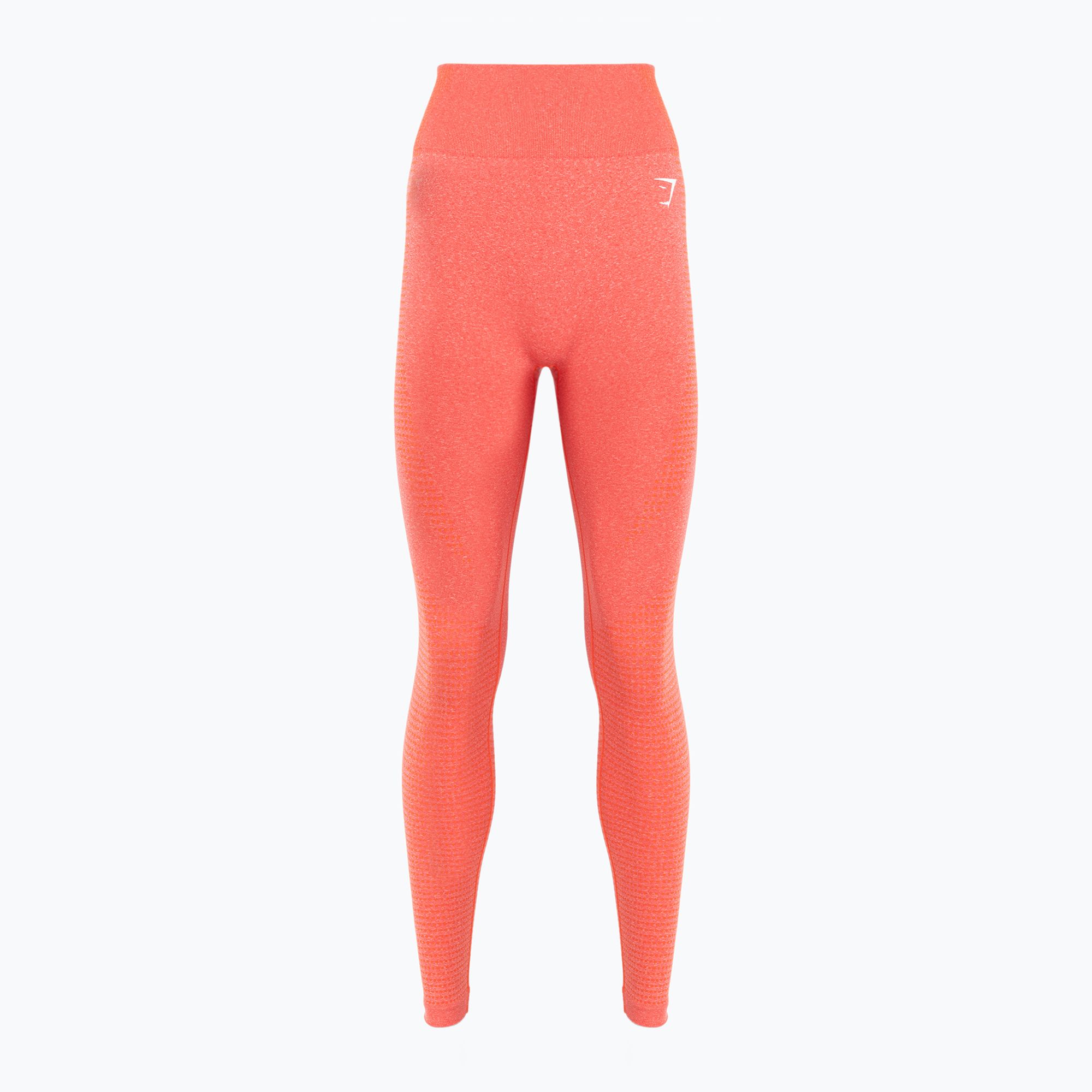 Legginsy treningowe damskie Gymshark Vital Seamless orange/marl 