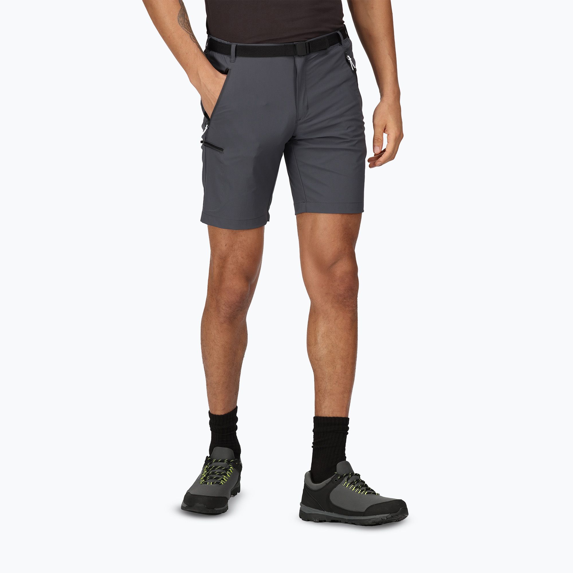Spodenki trekkingowe męskie Regatta Xert Stretch III seal grey 