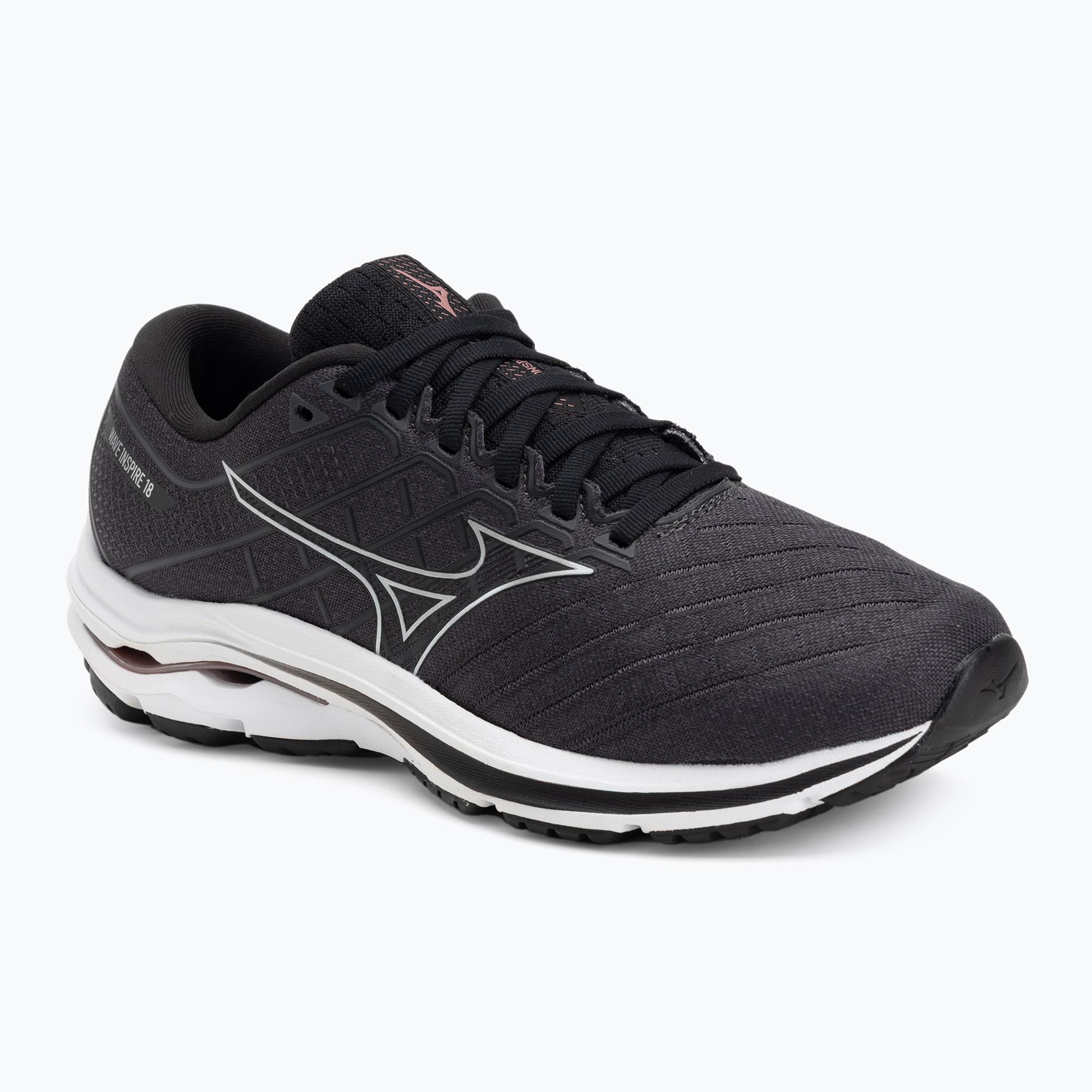 Buty do biegania męskie Mizuno Wave Inspire 18 D black/silver/ebony 