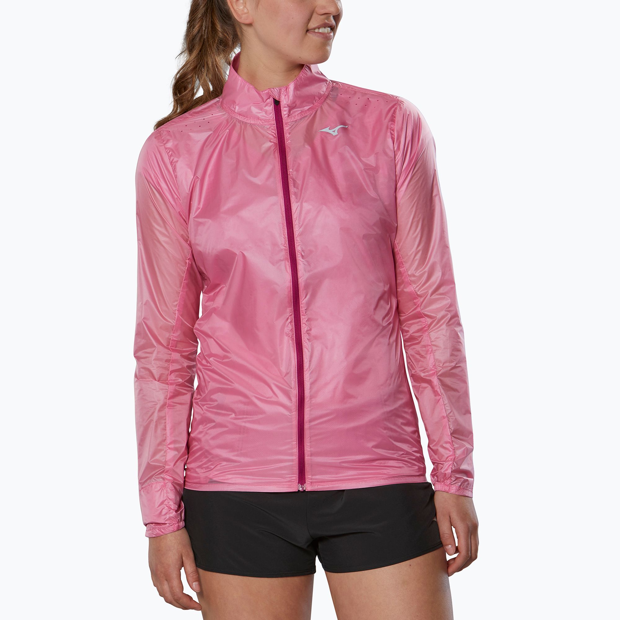 Kurtka do biegania damska Mizuno Aero wild orchid 