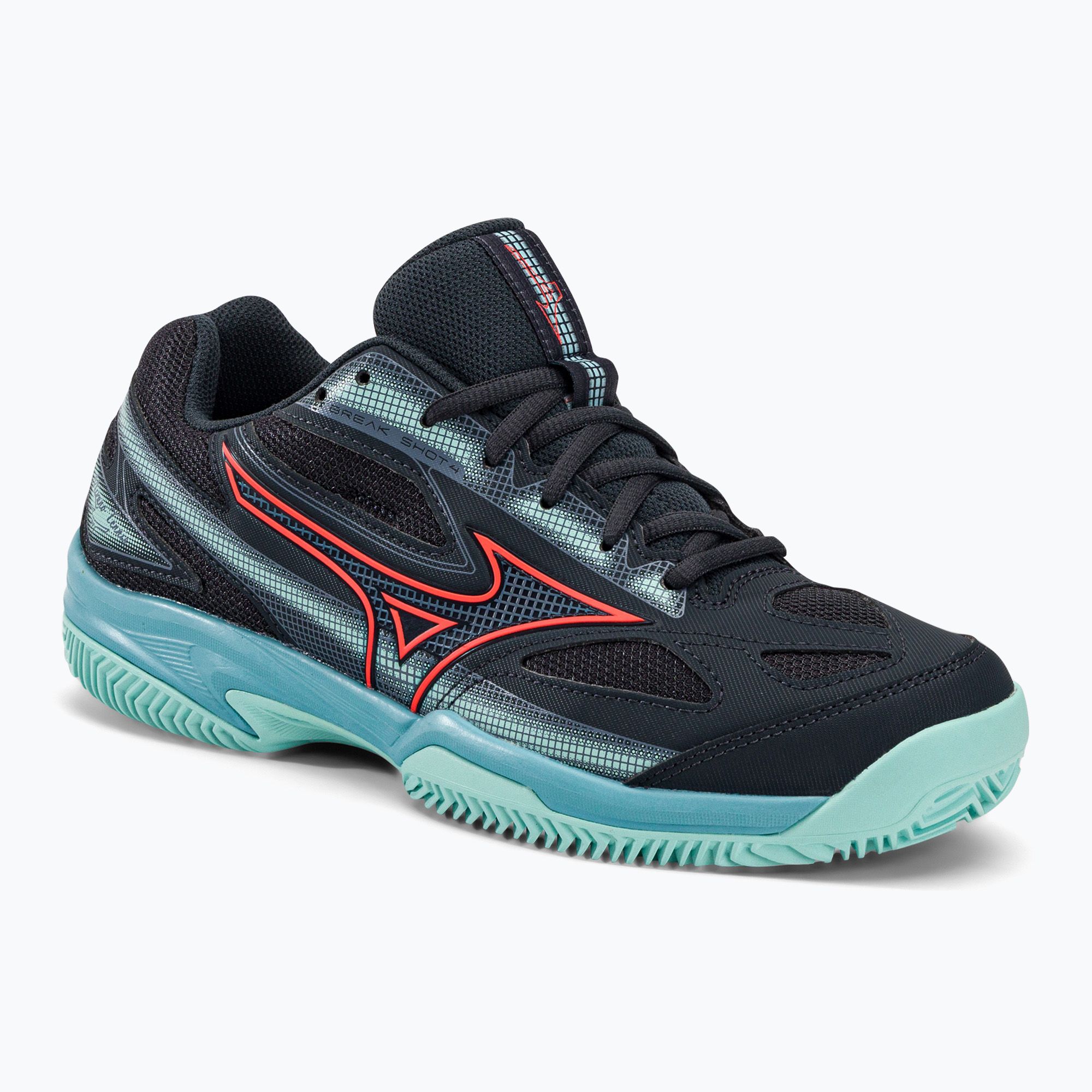 Buty do tenisa Mizuno Break Shot 4 CC collegiate blue/ soleil/ tanager turquoise 