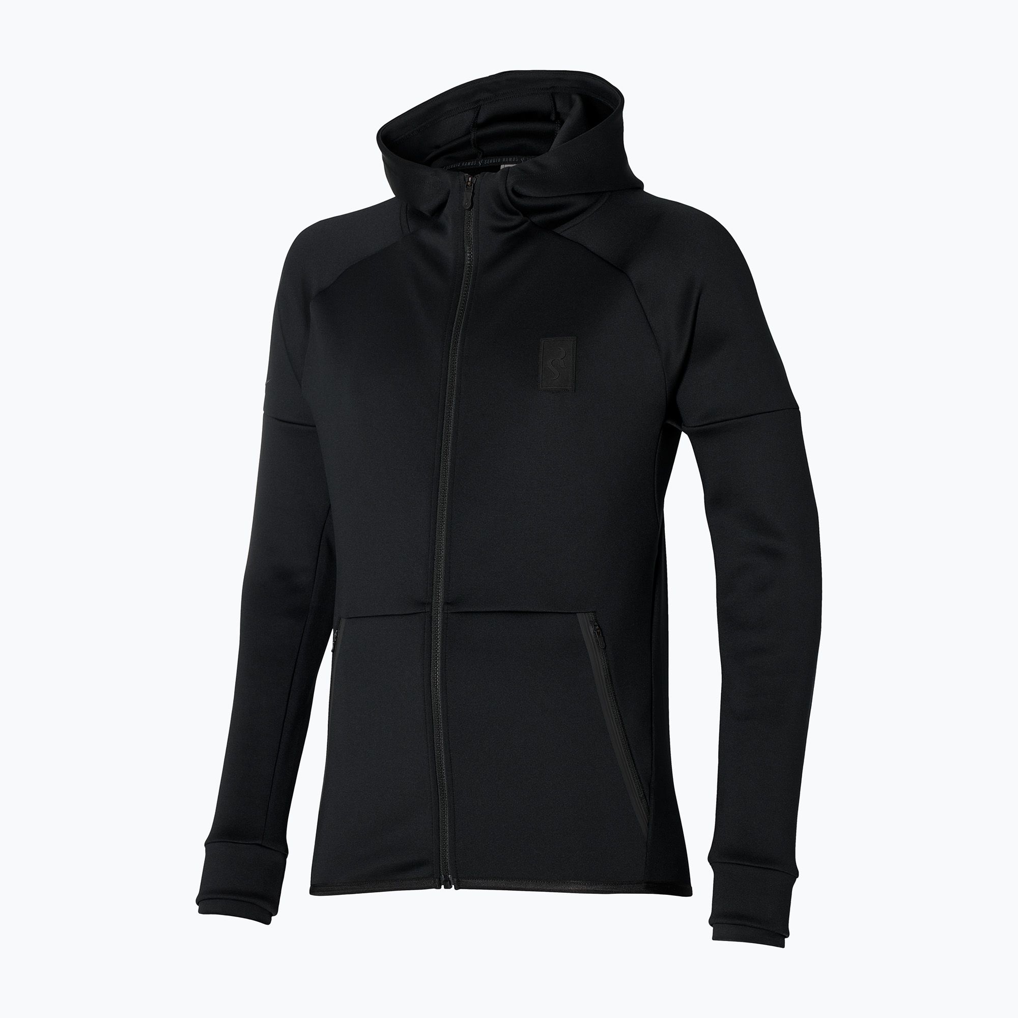 Bluza piłkarska męska Mizuno Sergio Ramos Sweat czarna P2MC2S5009 