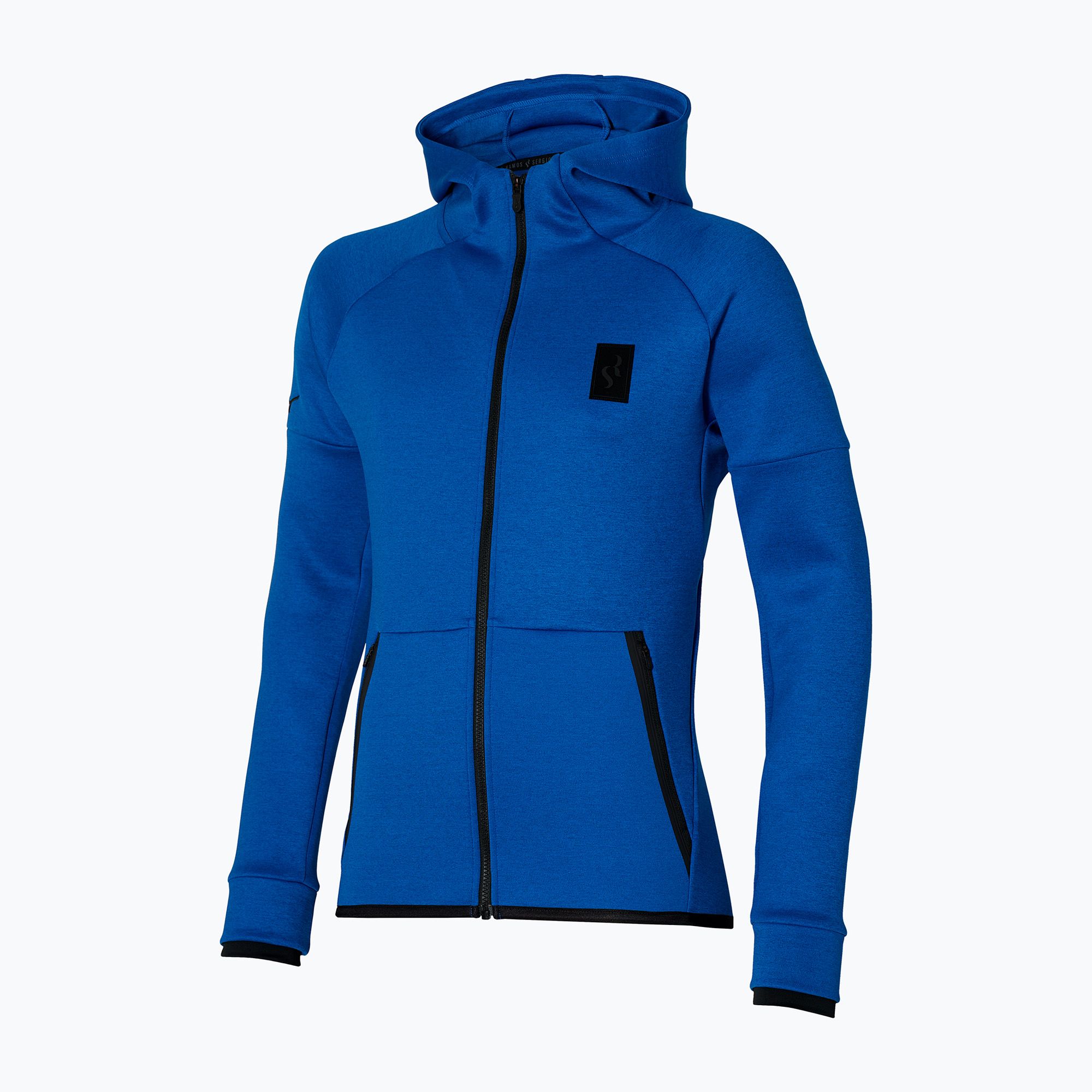 Bluza piłkarska męska Mizuno Sergio Ramos Sweat niebieska P2MC2S5026 