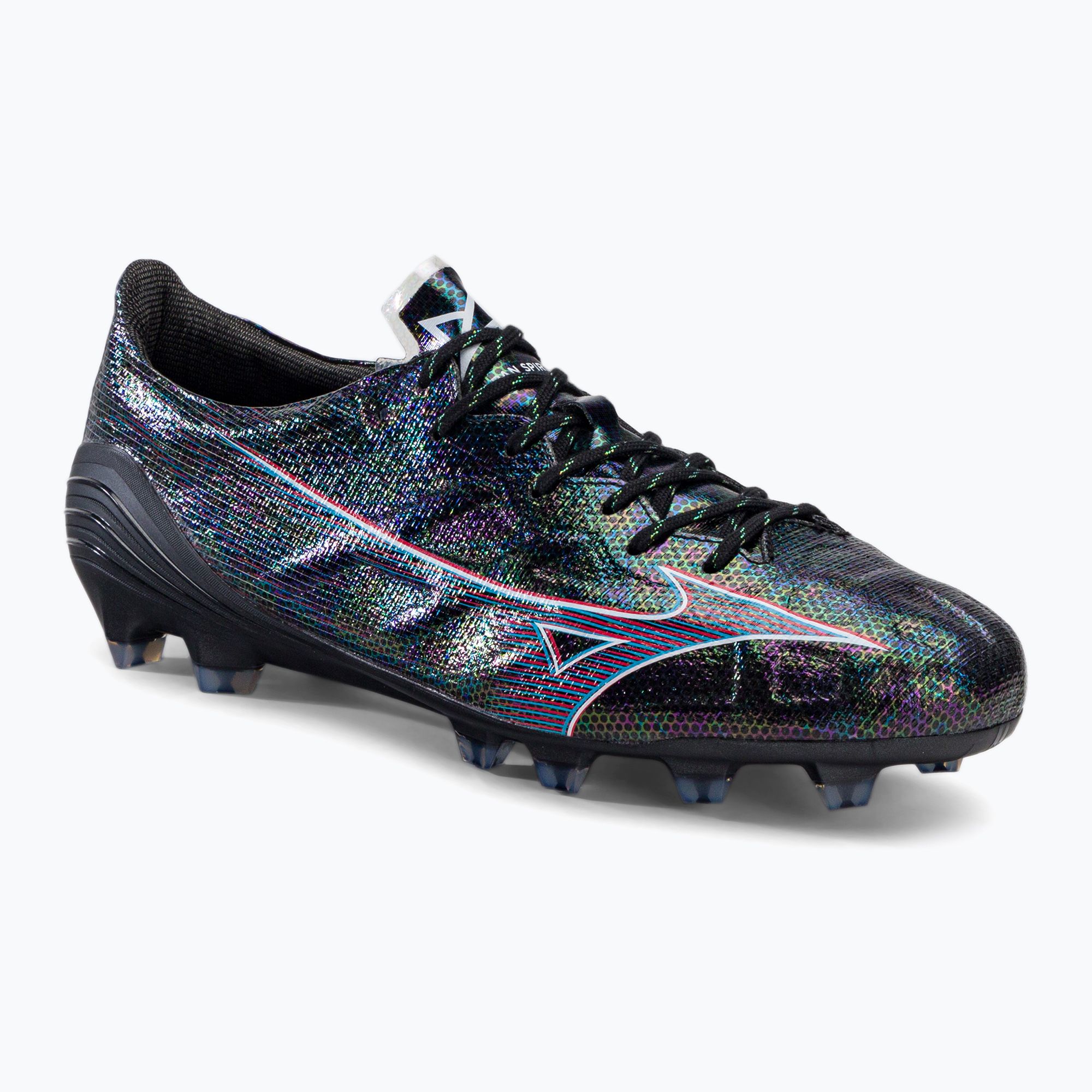 Buty piłkarskie męskie Mizuno Alpha JP czarne P1GA236001 