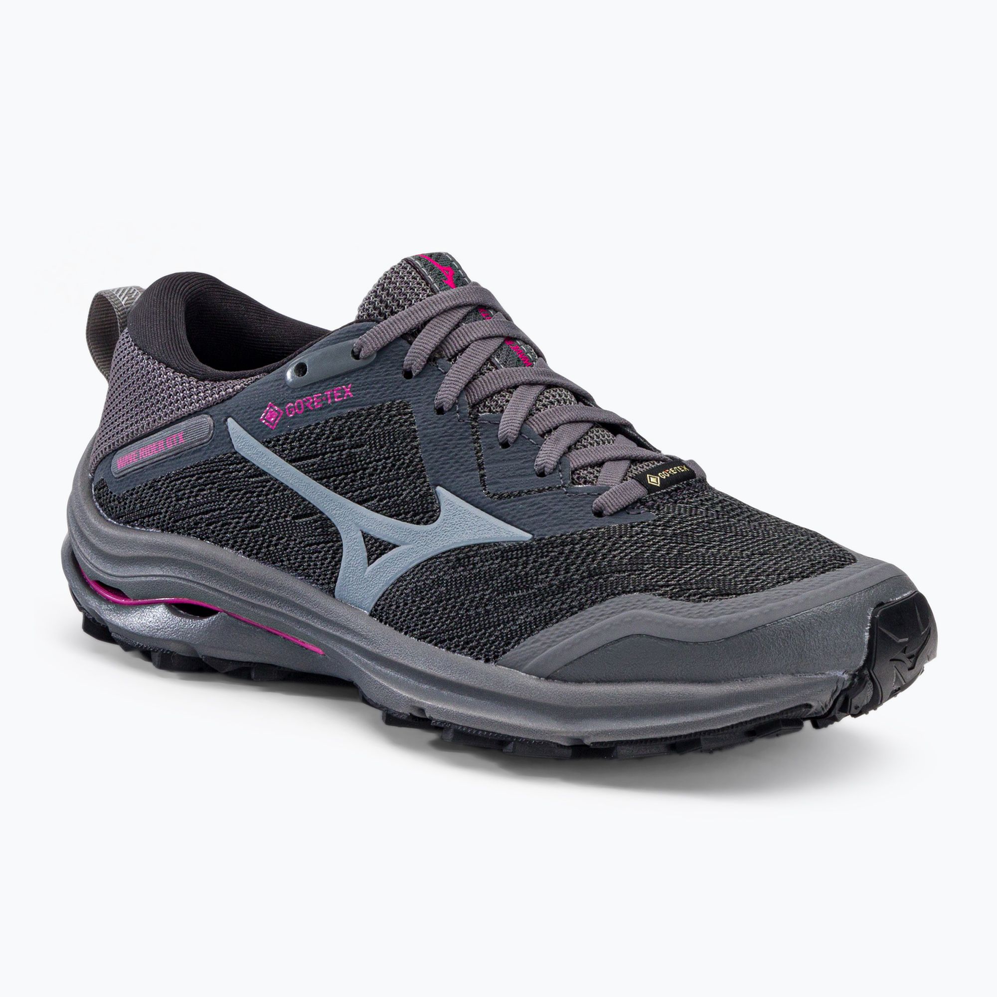 Buty do biegania damskie Mizuno Wave Rider GTX iron gate/ nimbus cloud/ ffedora 