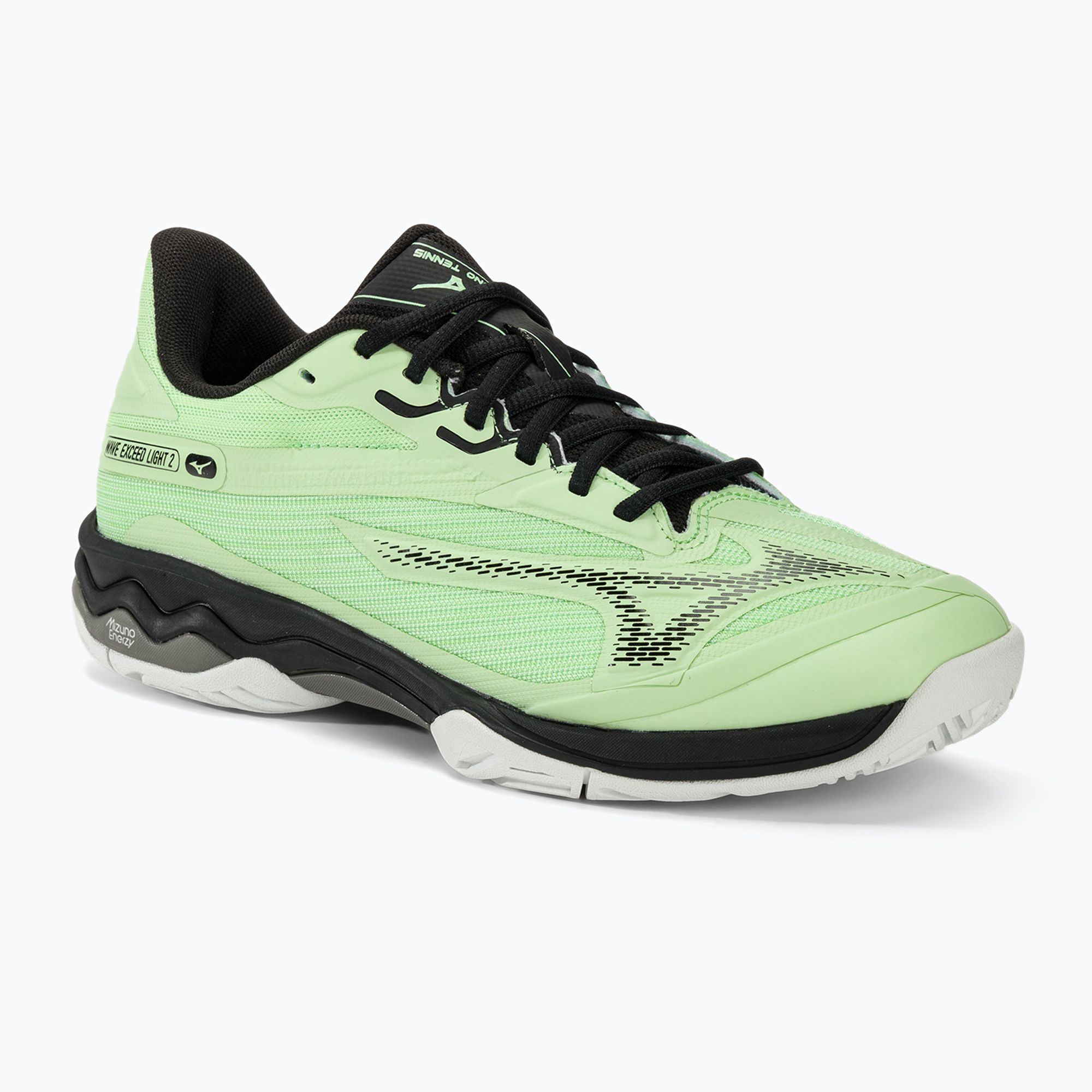 Buty do tenisa męskie Mizuno Wave Exceed Light 2 AC patina green/black/white 