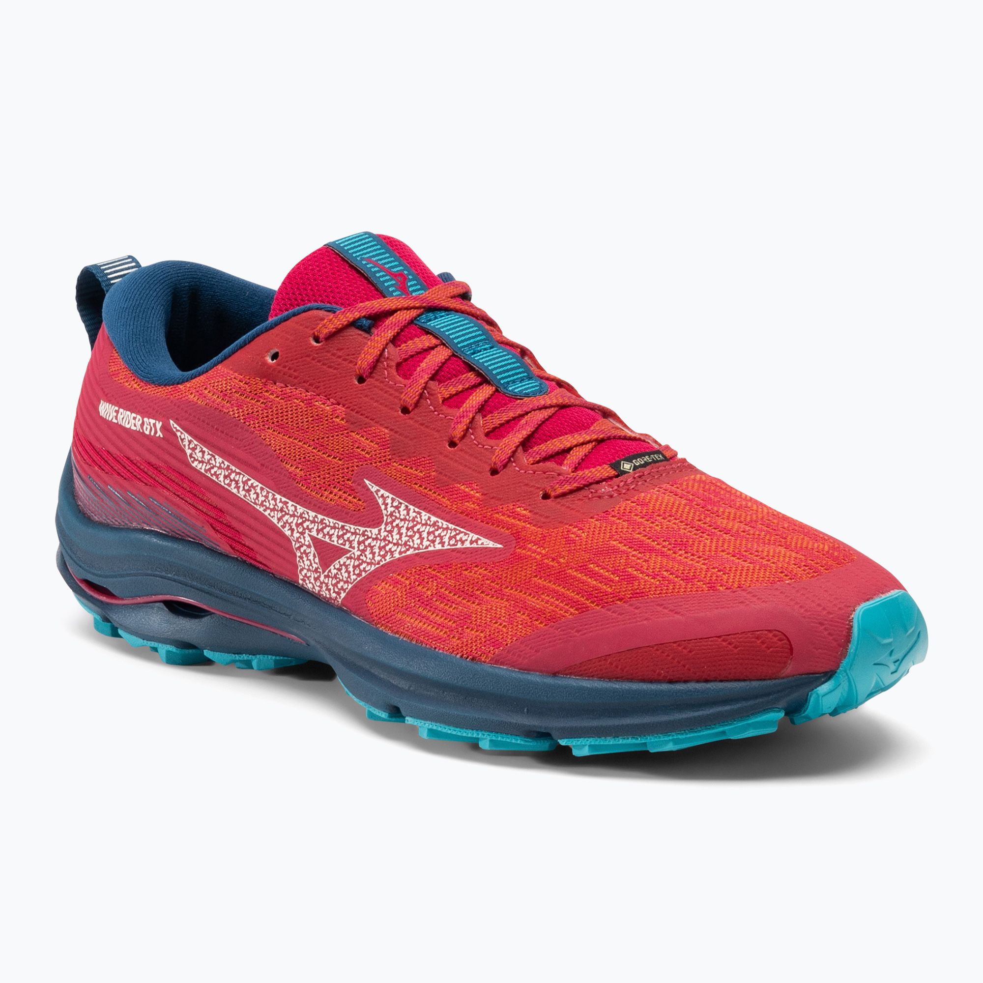 Buty do biegania damskie Mizuno Wave Rider GTX jazyy/blue opal/bluebird 