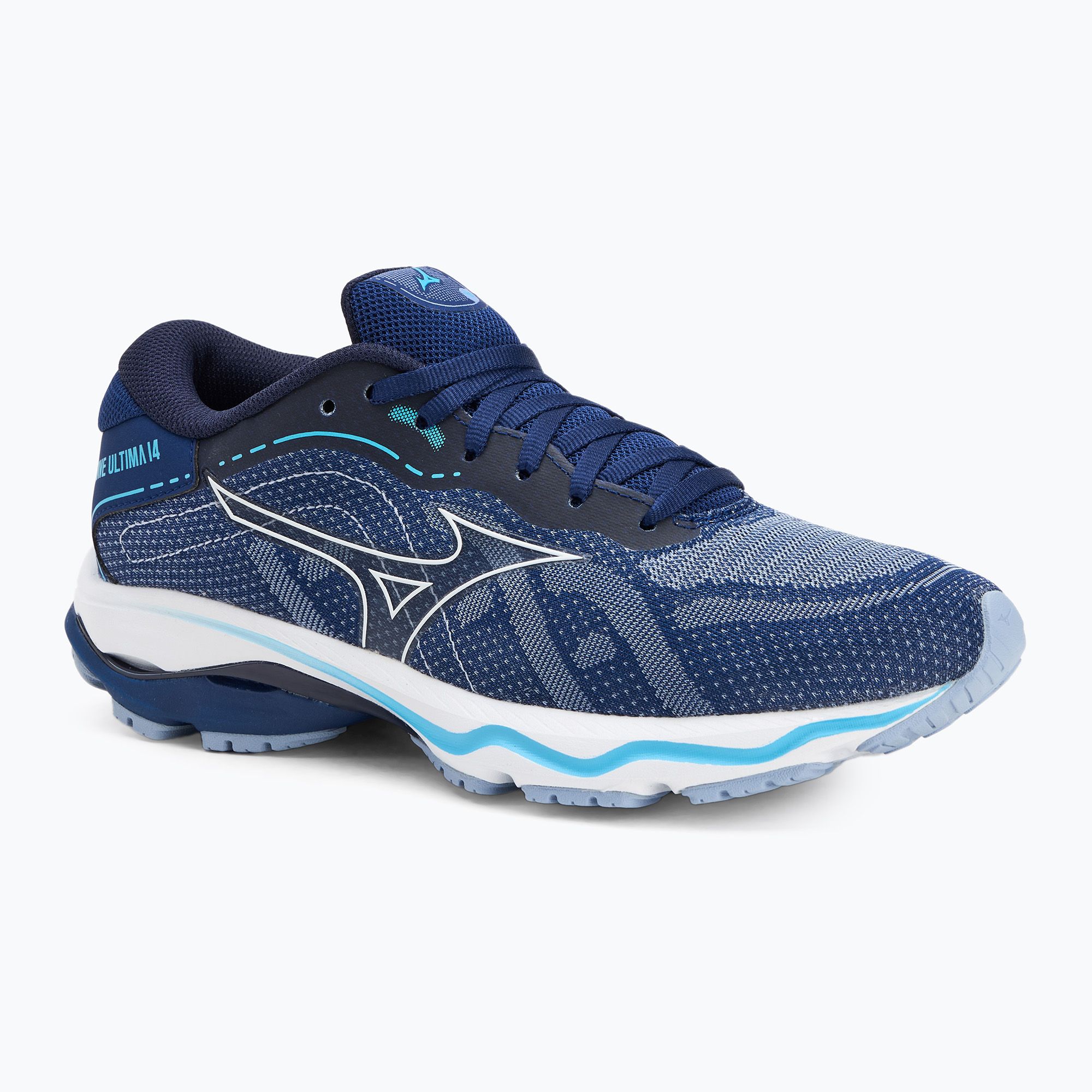 Buty do biegania damskie Mizuno Wave Ultima 14 white/aquarius 