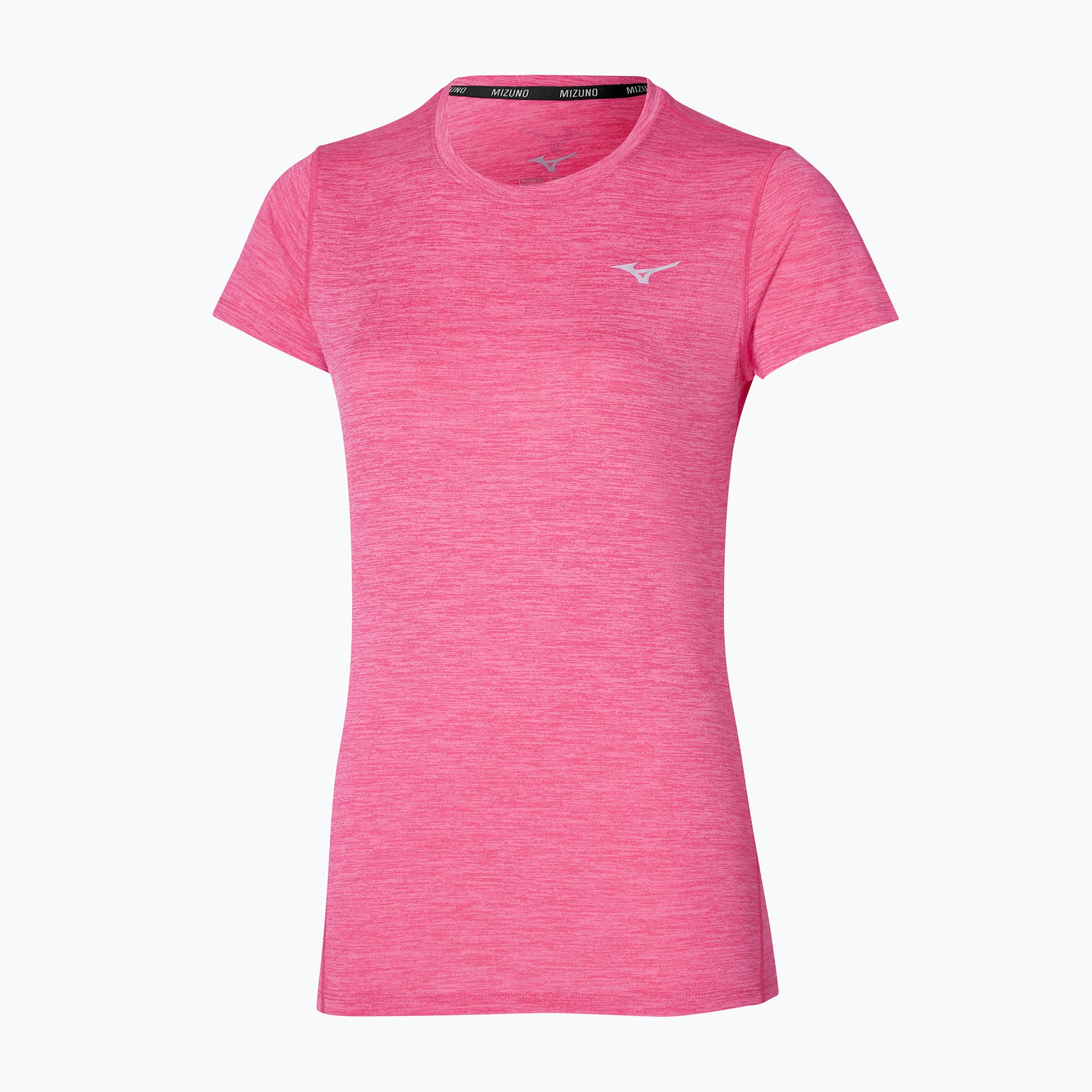Koszulka do biegania damska Mizuno Impulse Core Tee sangria sunset 