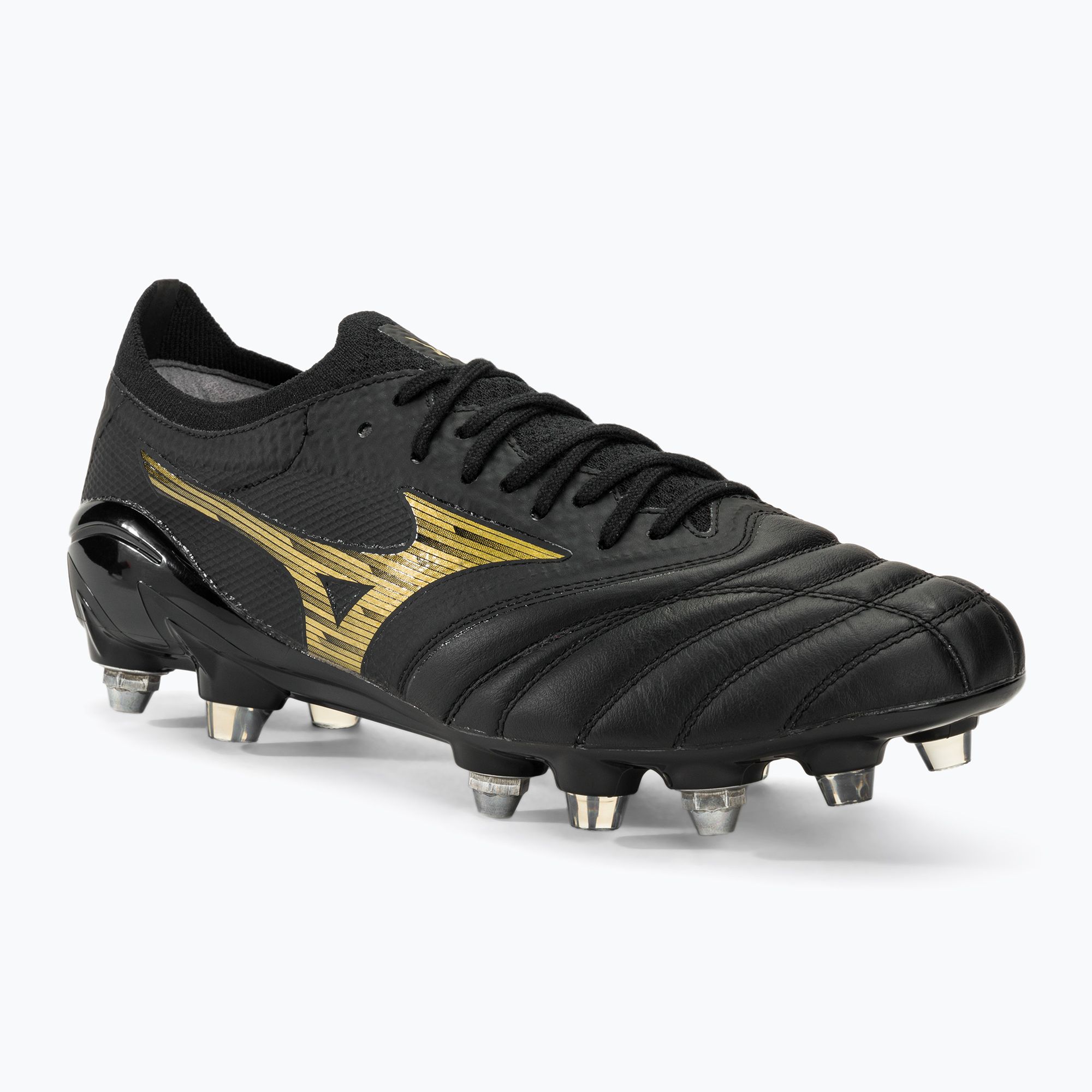 Buty piłkarskie Mizuno Morelia Neo IV Beta SG black/gold/black 