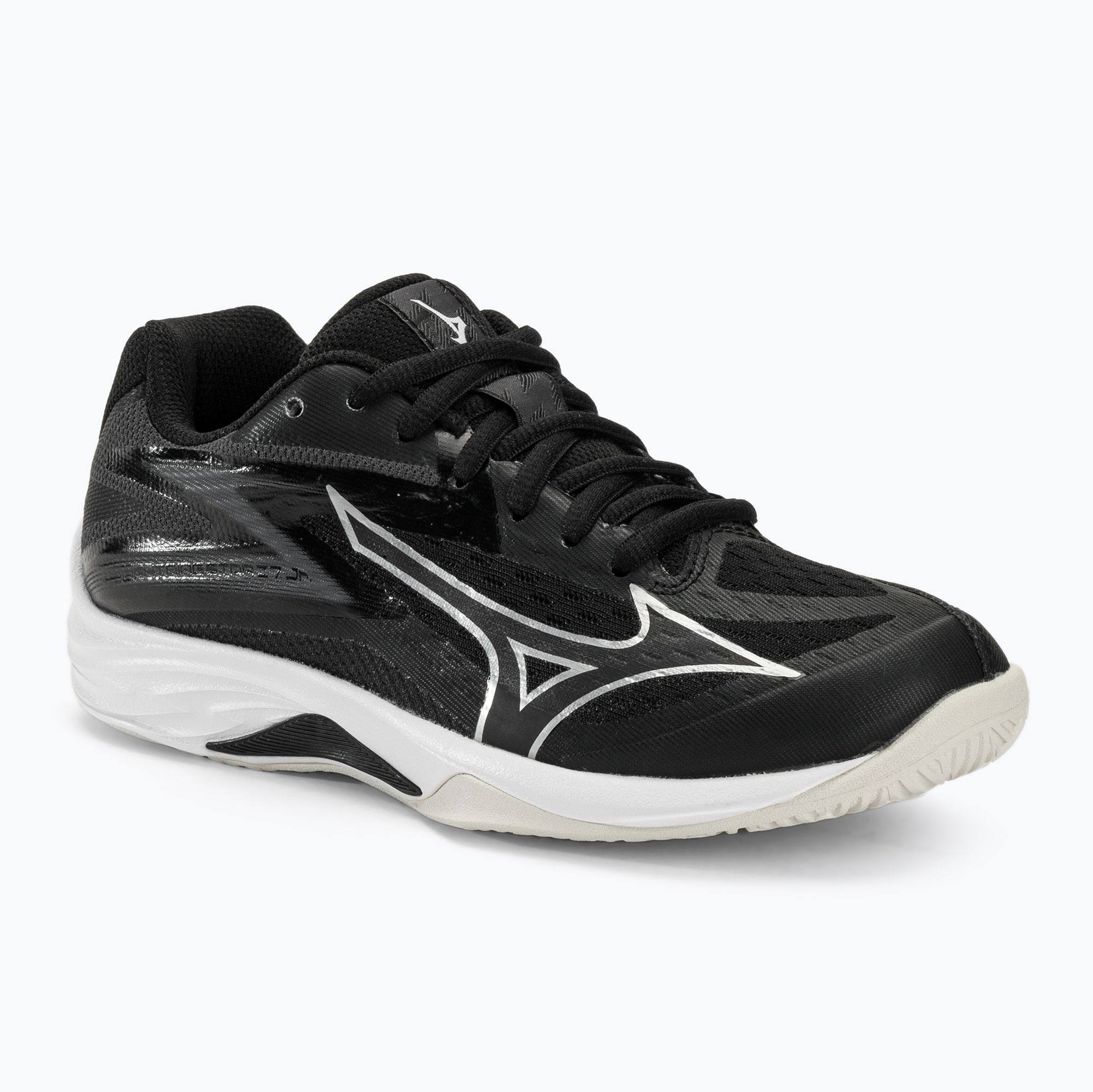 Buty do siatkówki dziecięce Mizuno Lightning Star Z7 Jr black/silver 