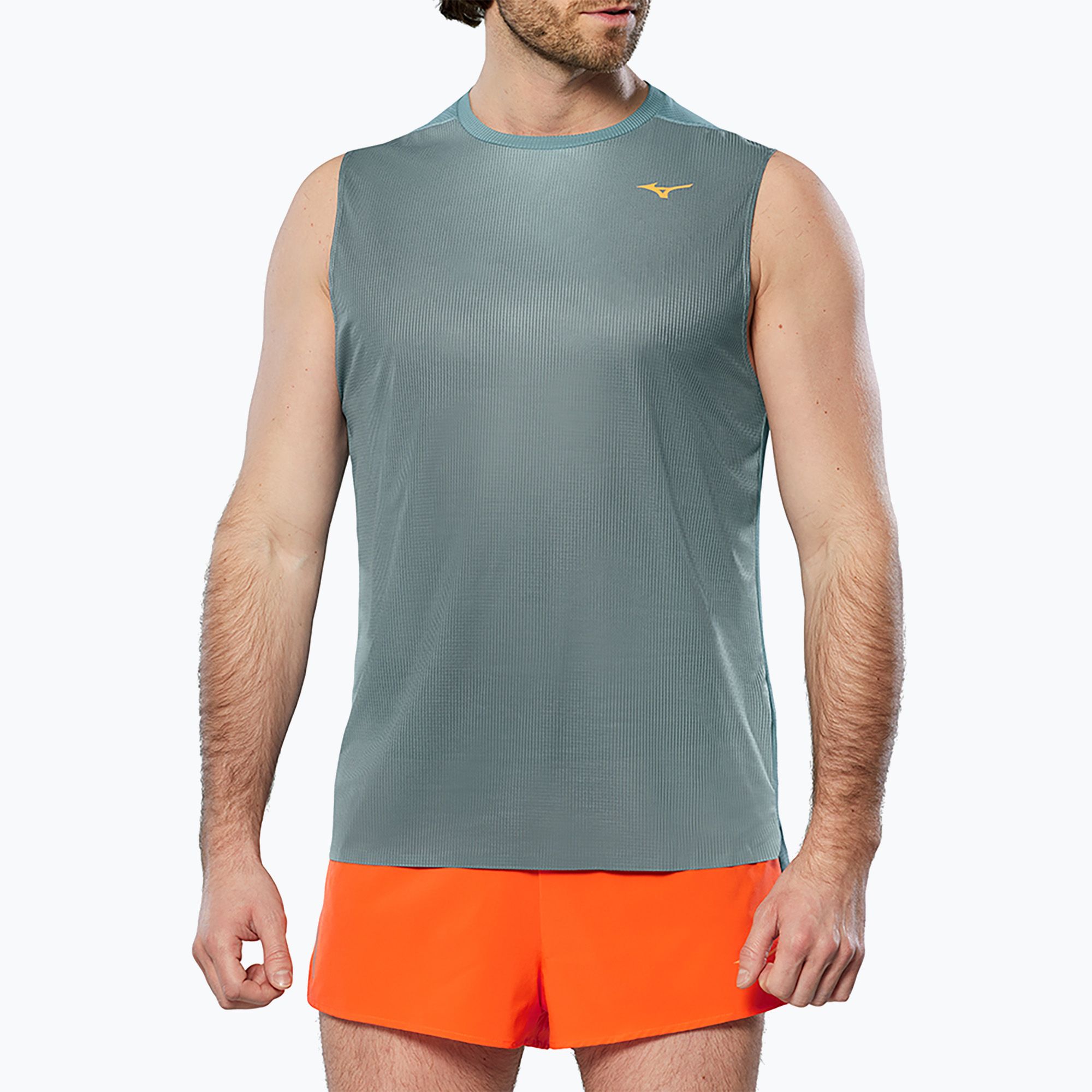 Koszulka do biegania męska Mizuno Aero Tank lead 