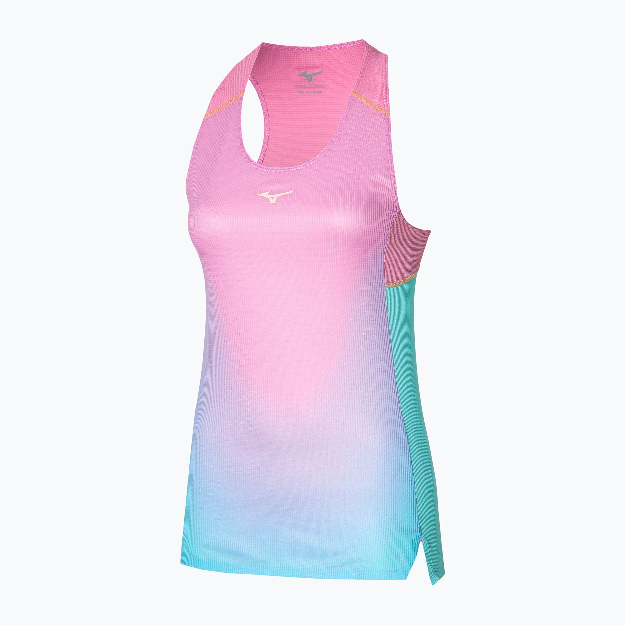 Koszulka do biegania damska Mizuno Aero Tank blue glow 