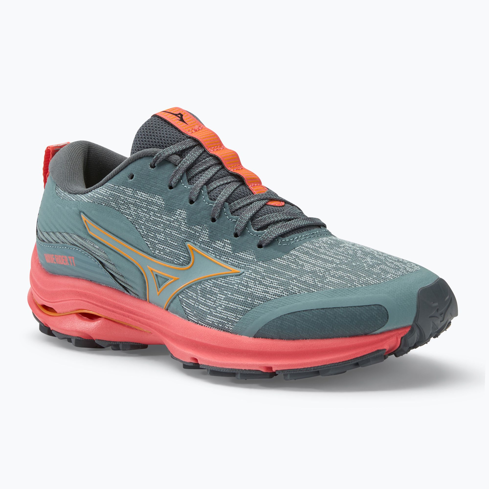 Buty do biegania damskie Mizuno Wave Rider TT lead/ carrot curl/ nasturtium 