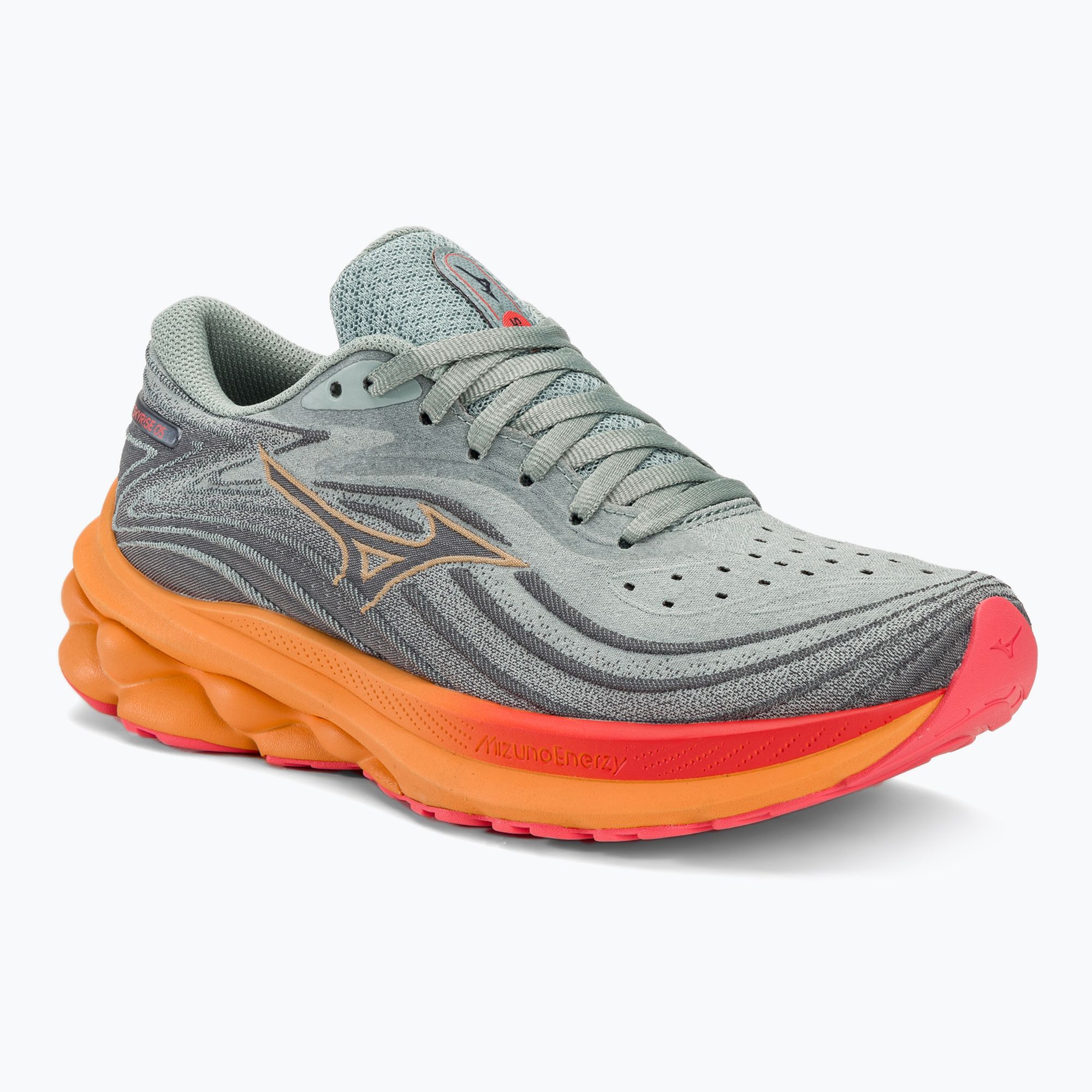 Buty do biegania damskie Mizuno Wave Skyrise 5 abyss/ dubarry/ carrot curl 