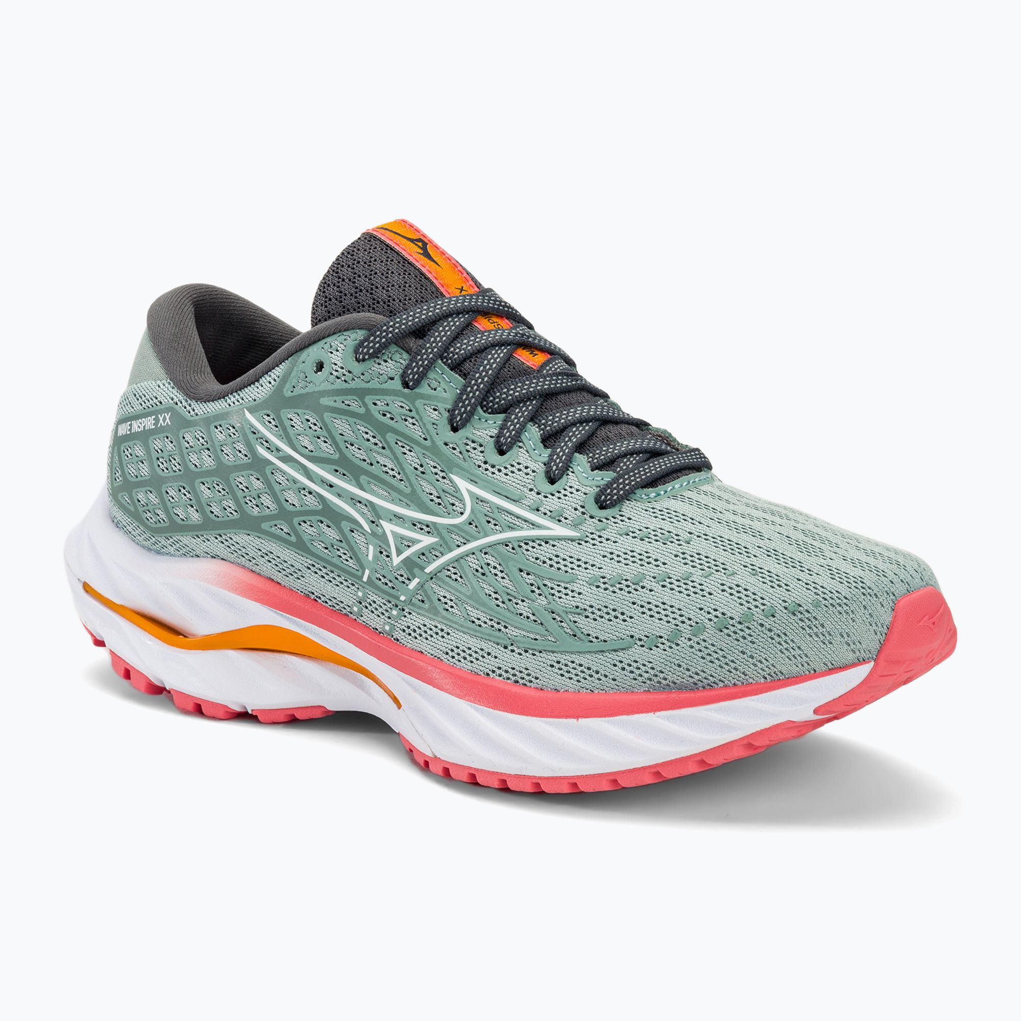 Buty do biegania damskie Mizuno Wave Inspire 20 gray mist/white/dubarry 