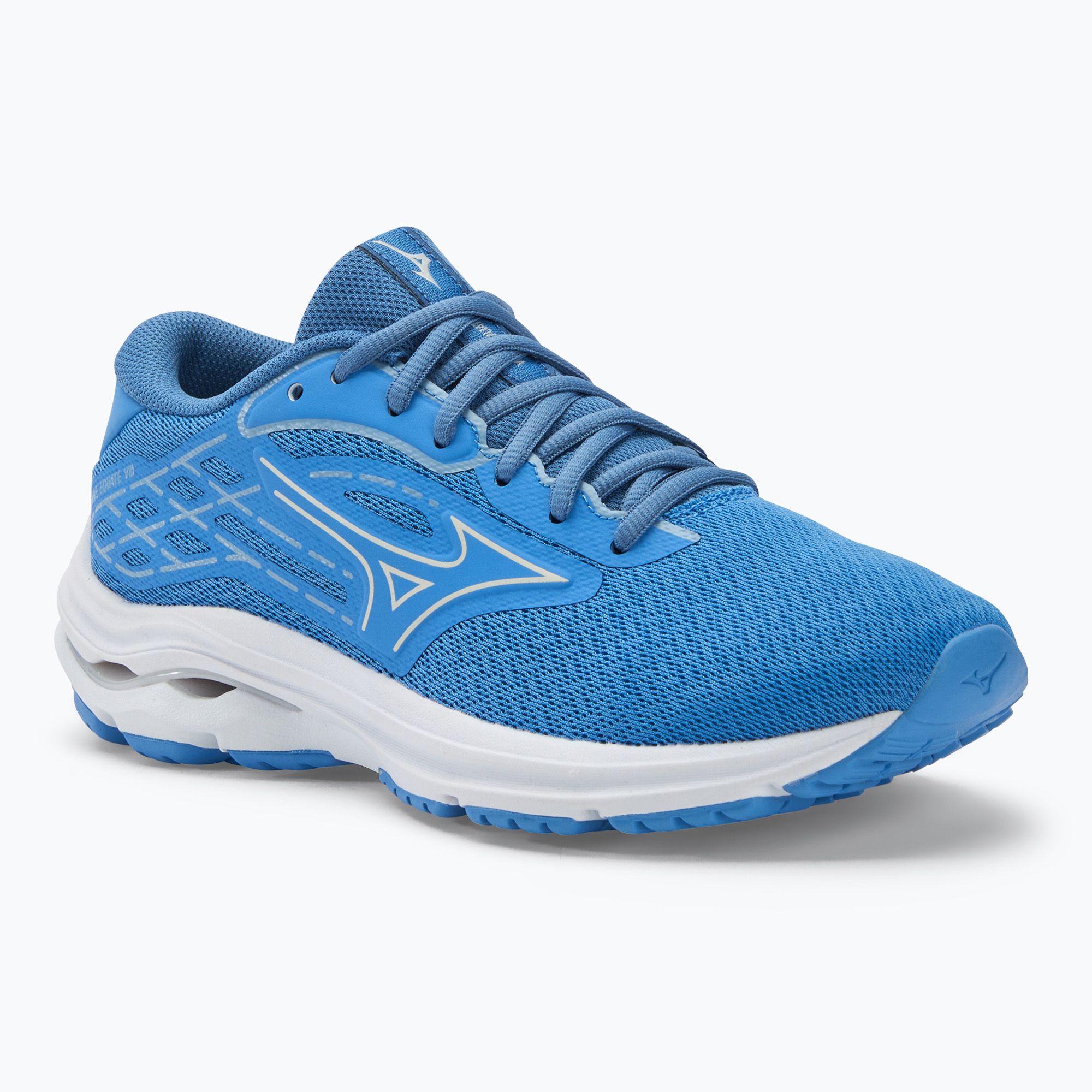 Buty do biegania damskie Mizuno Wave Equate 8 marina/ nimbus cloud/ federal blue 
