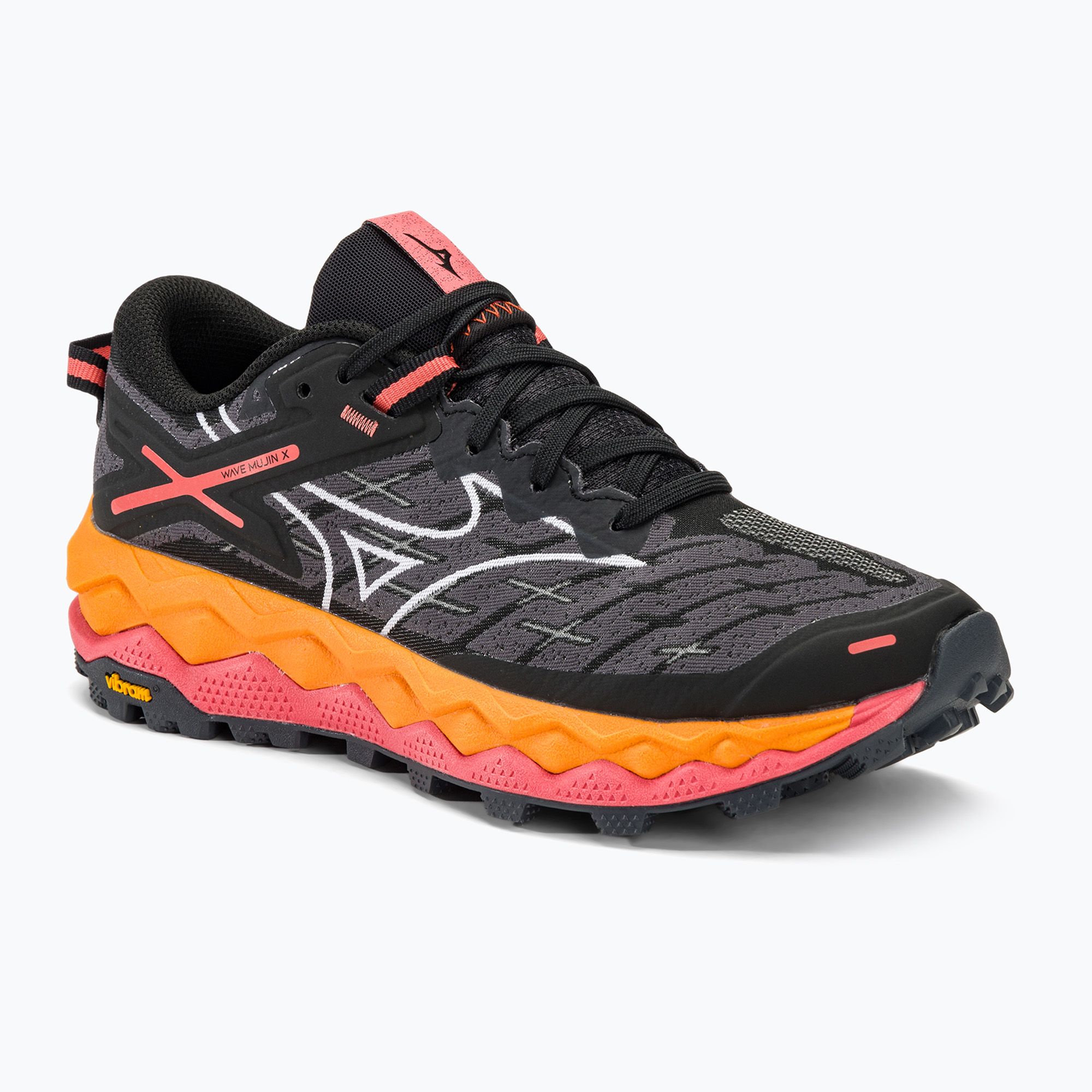 Buty do biegania damskie Mizuno Wave Mujin 10 black/white/hot coral 