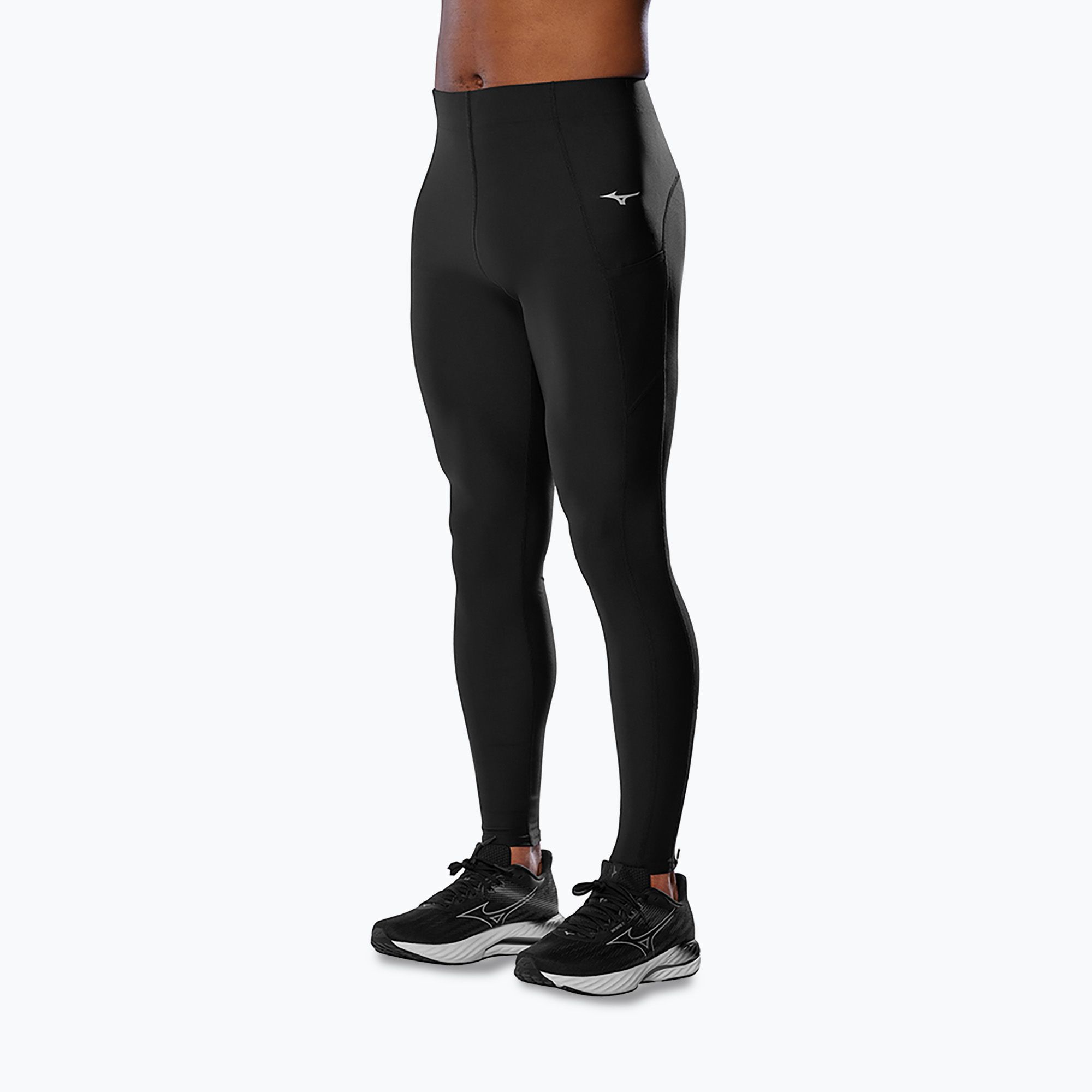 Legginsy do biegania męskie Mizuno Impulse Core Long Tight black 