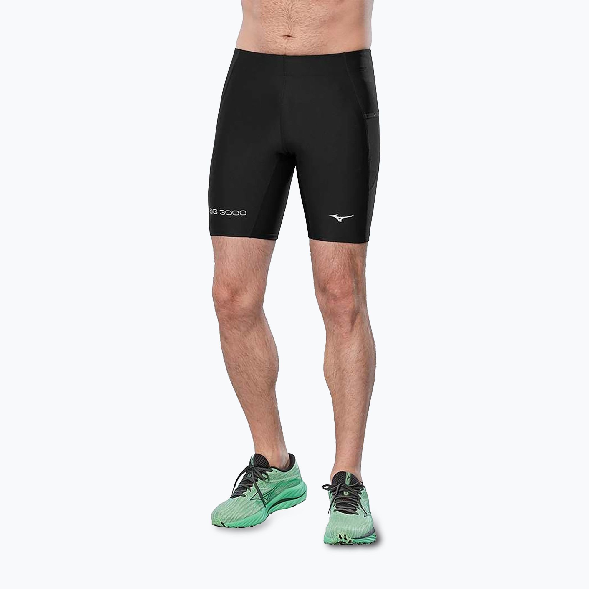 Spodenki do biegania męskie Mizuno BG3000 Mid black 