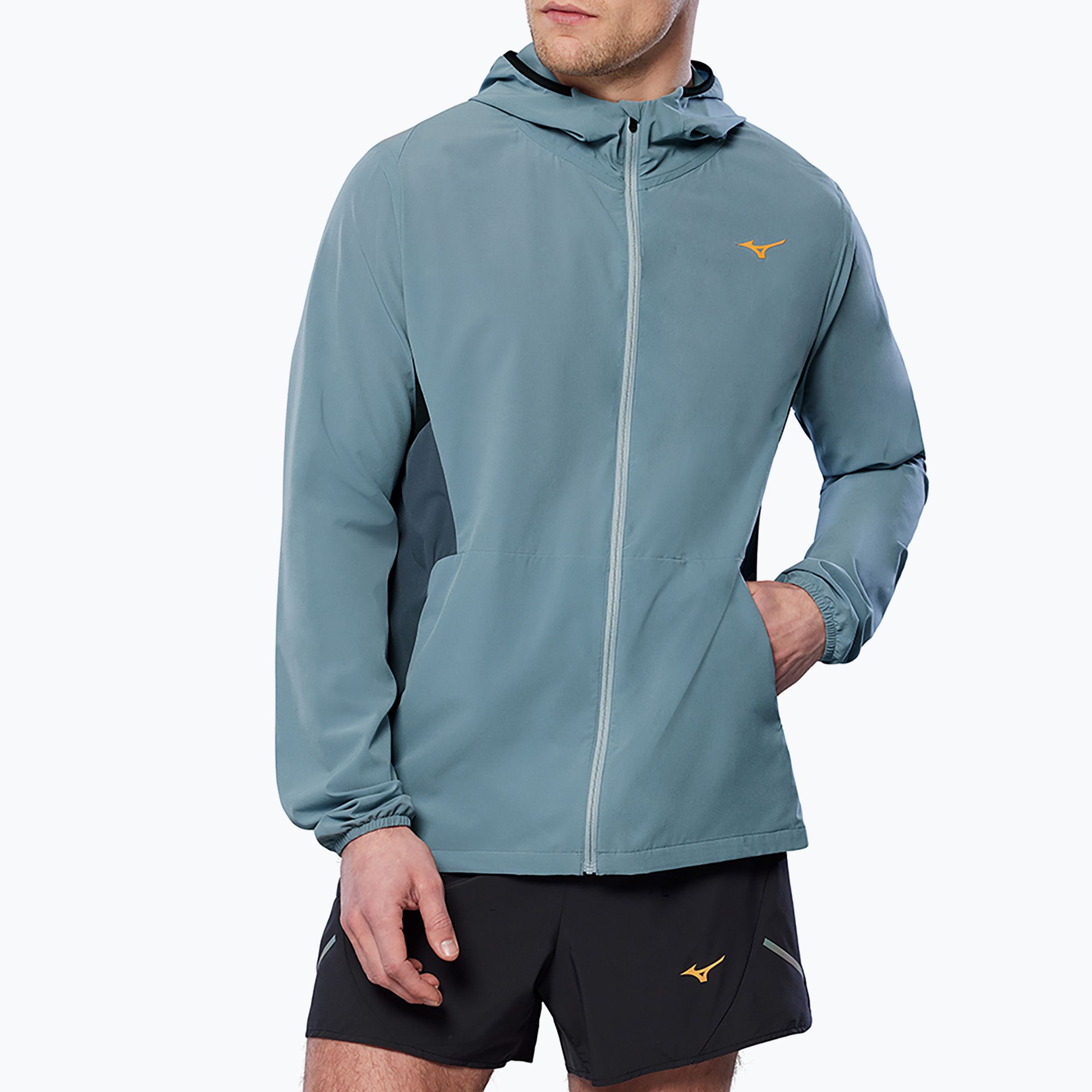 Kurtka do biegania męska Mizuno Alpha Jacket lead 