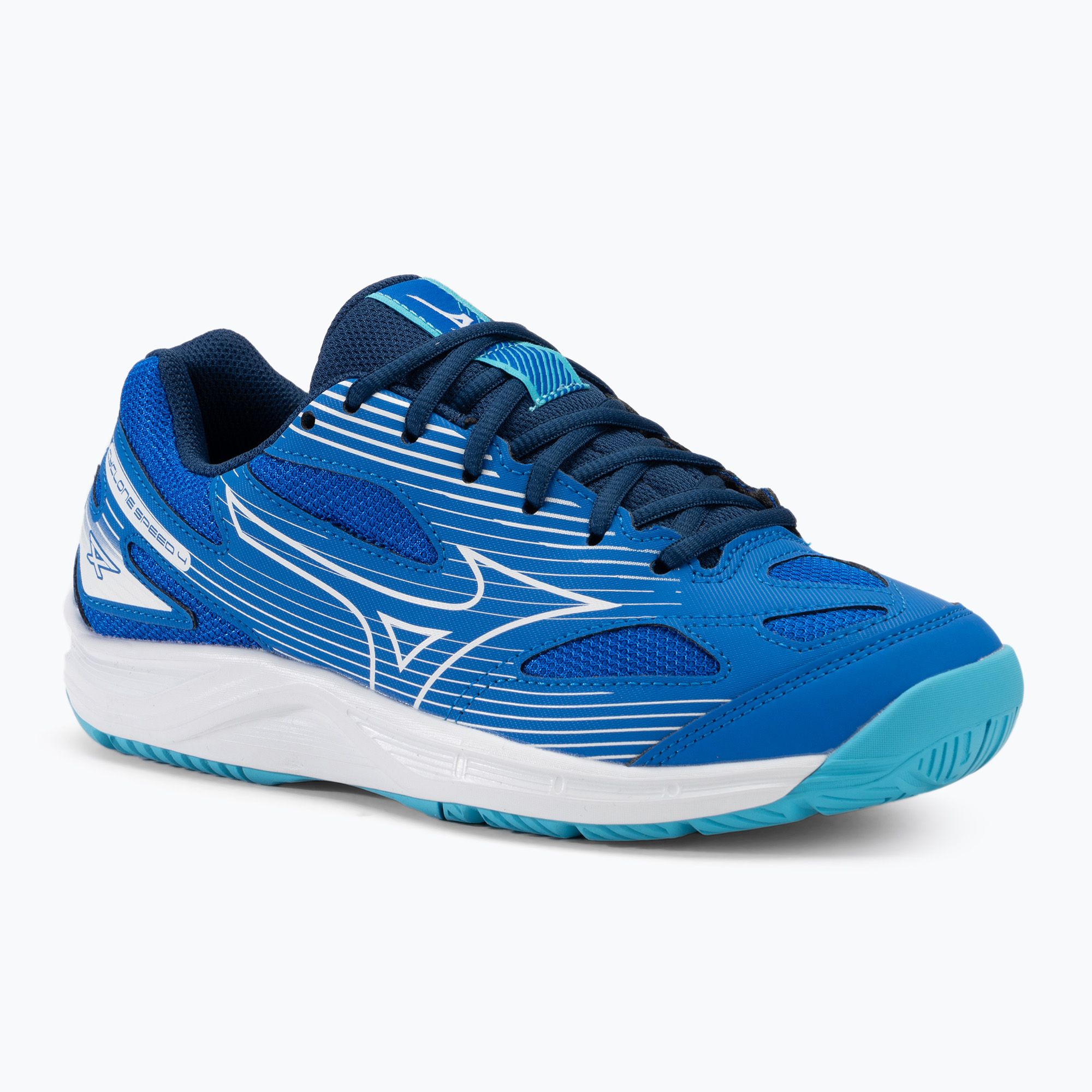 Buty do siatkówki Mizuno Cyclone Speed 4 mugen blue/white/estate blue 