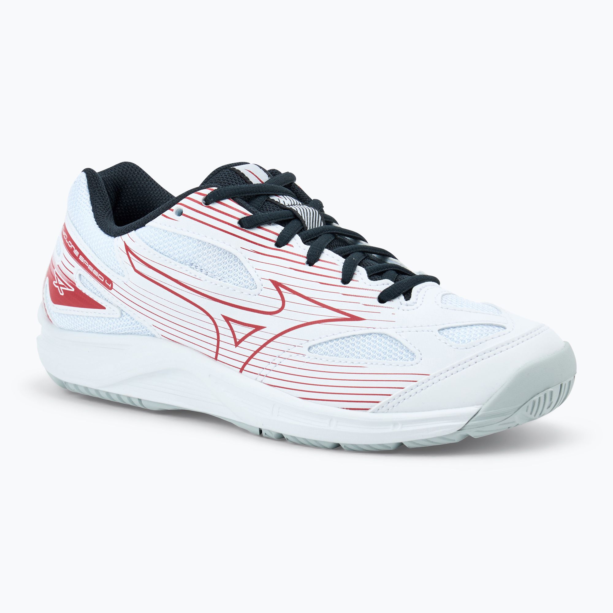 Buty do siatkówki Mizuno Cyclone Speed 4 white/salsa/black 