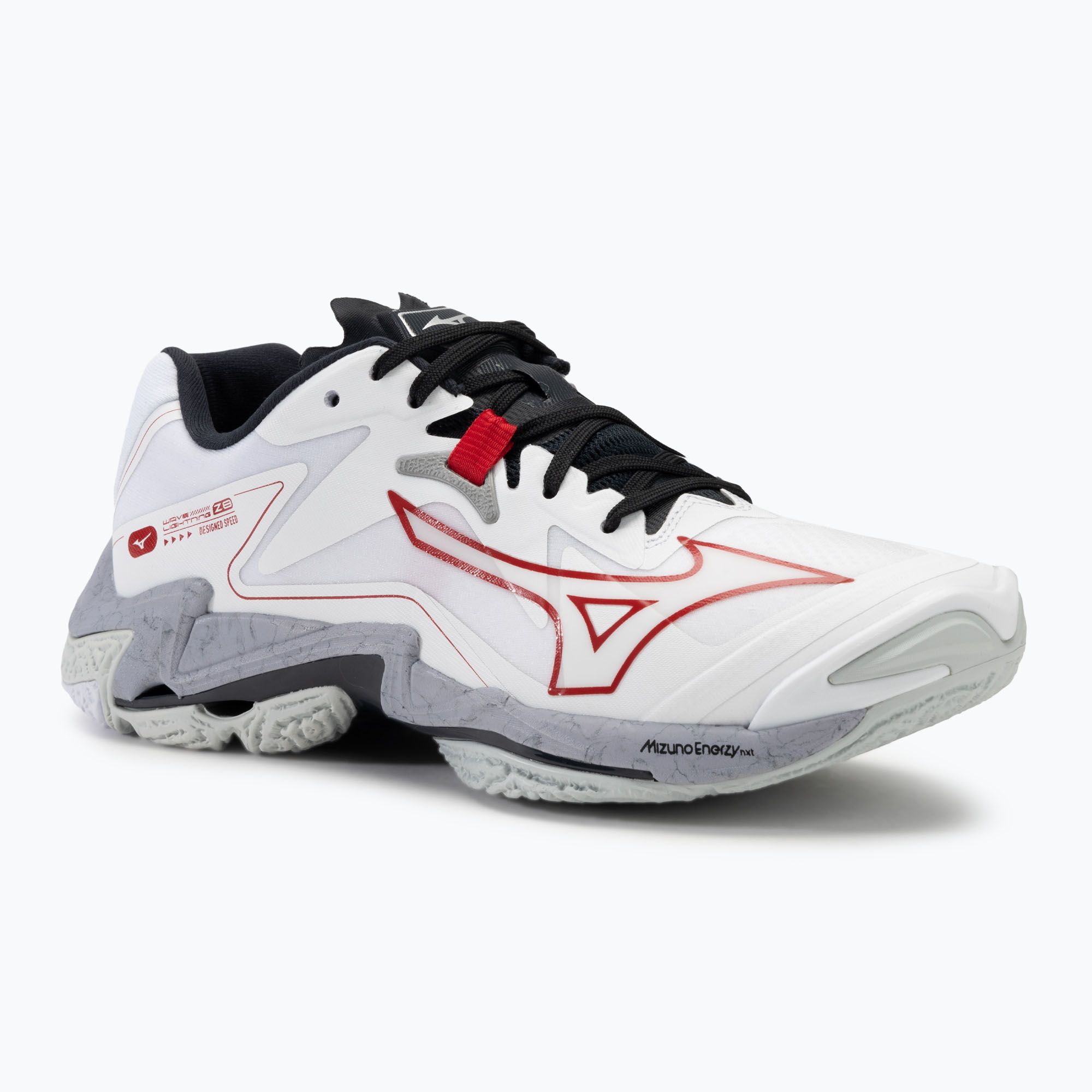 Buty do siatkówki  Mizuno Wave Lightning Z8 white/ salsa/ black 