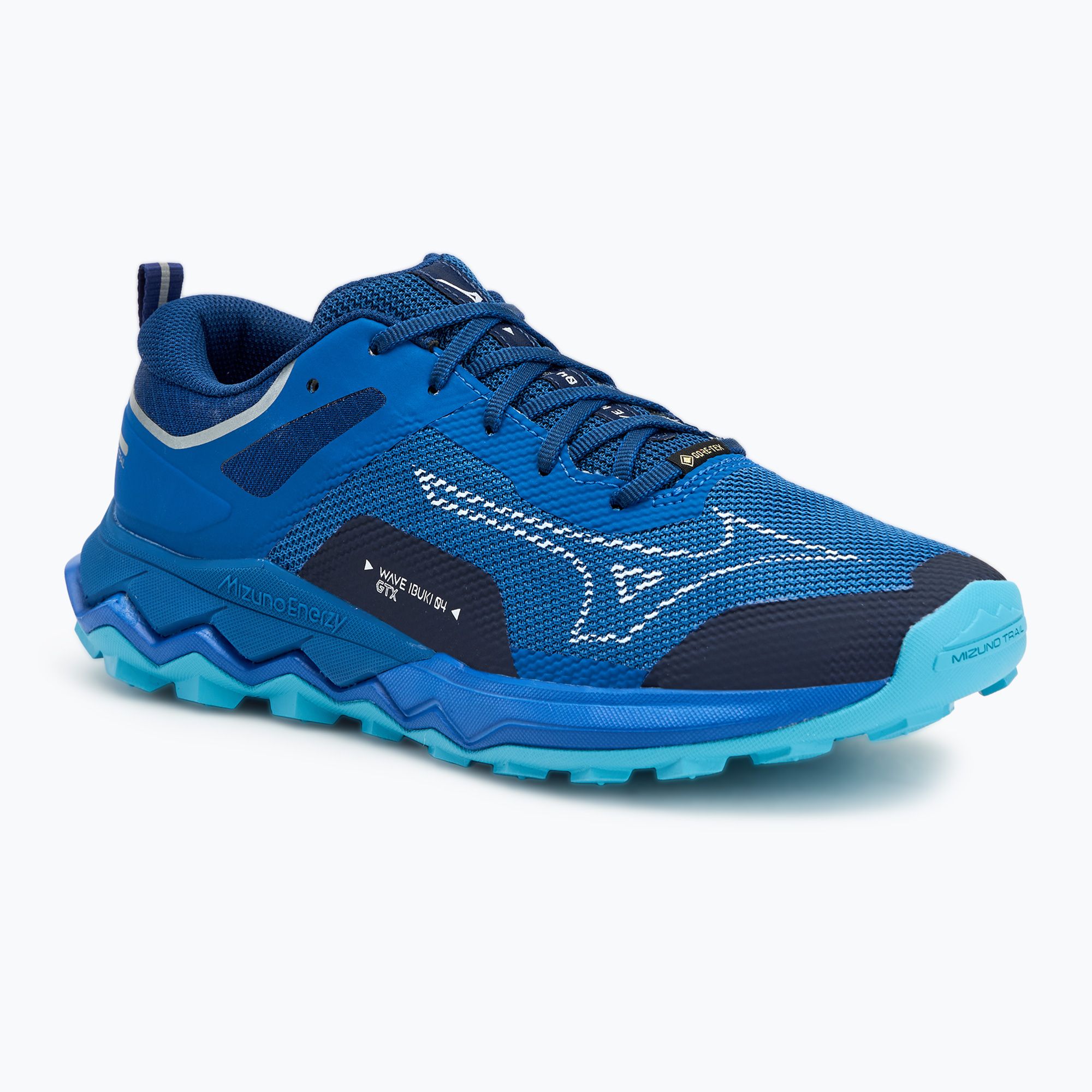 Buty do biegania męskie Mizuno Wave Ibuki 4 GTX classic blue/white/river blue 