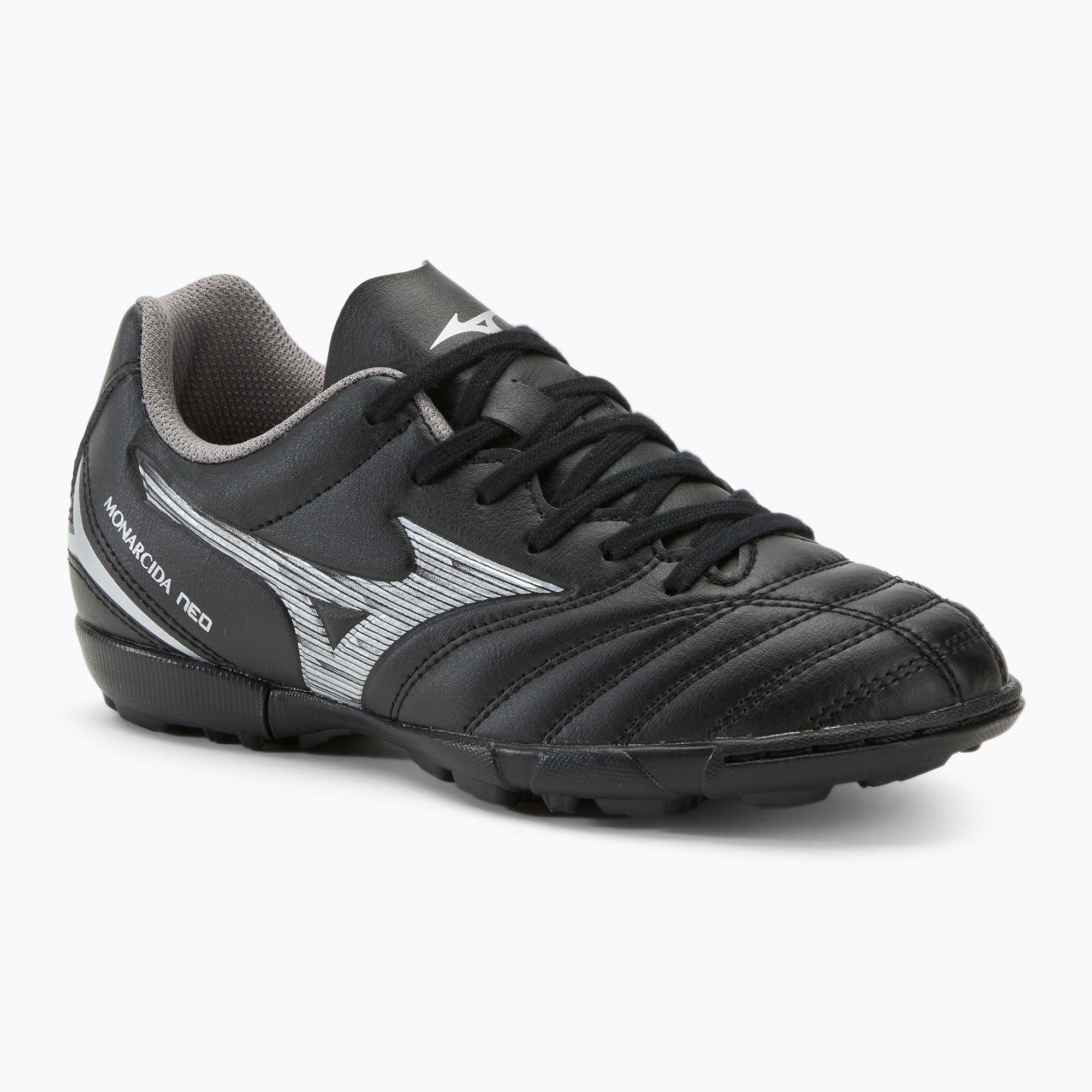 Buty piłkarskie dziecięce Mizuno Monarcida Neo III Select AS black/silver 