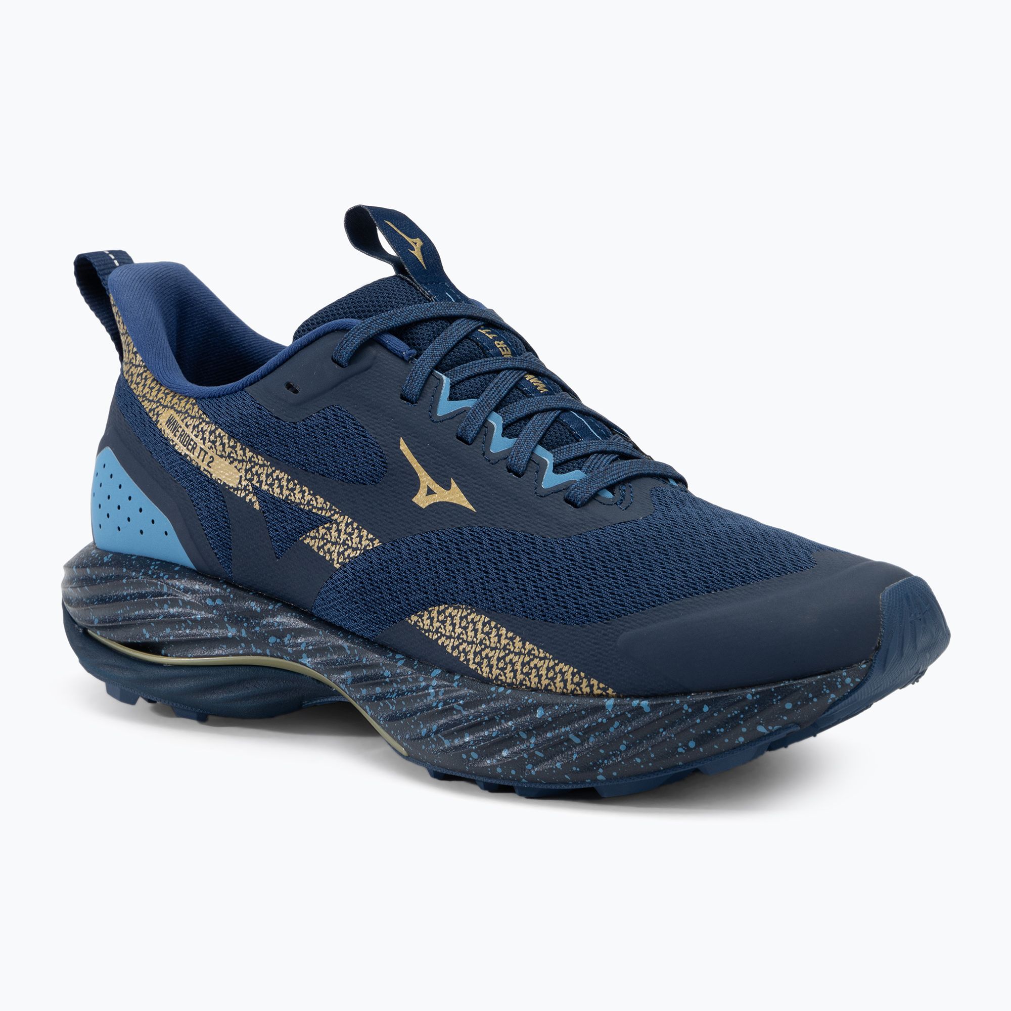 Buty do biegania męskie Mizuno Wave Rider TT 2 estate blue/gloden halo/parisian blue 
