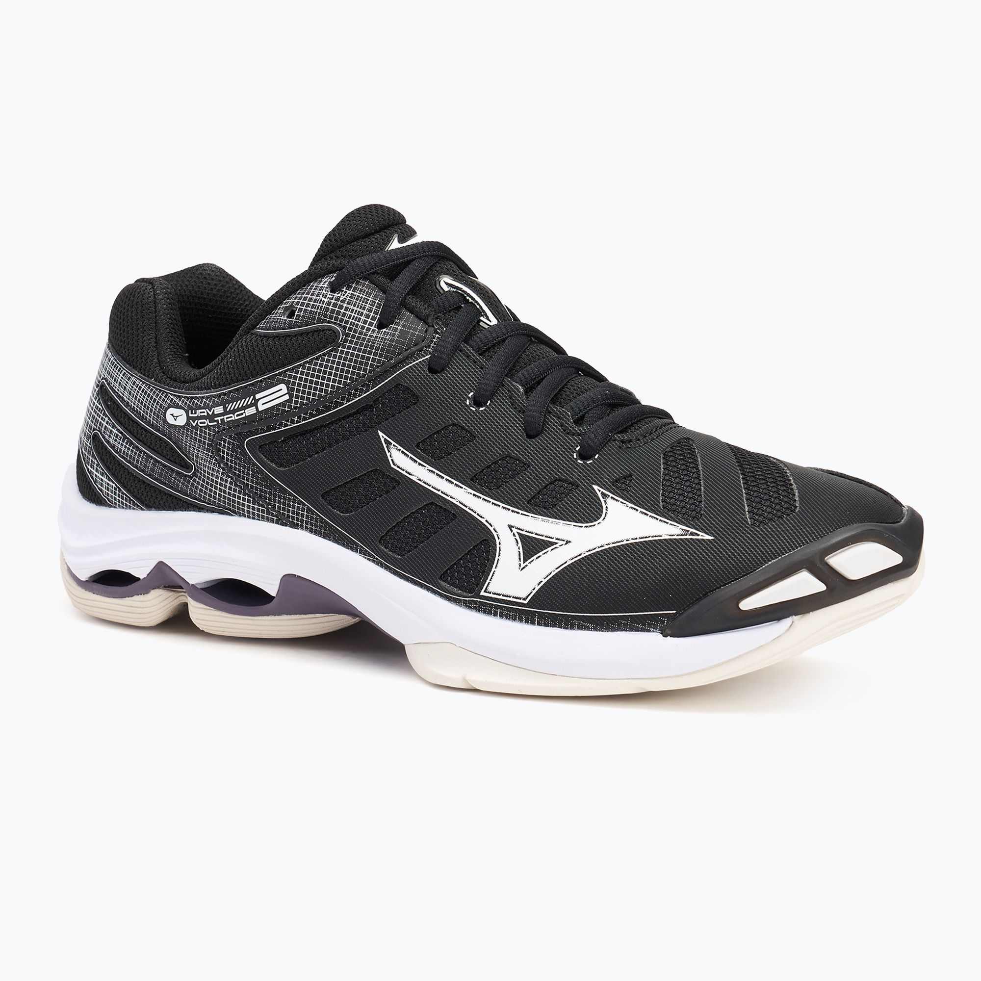 Buty do siatkówki Mizuno Wave Voltage 2 black/white 