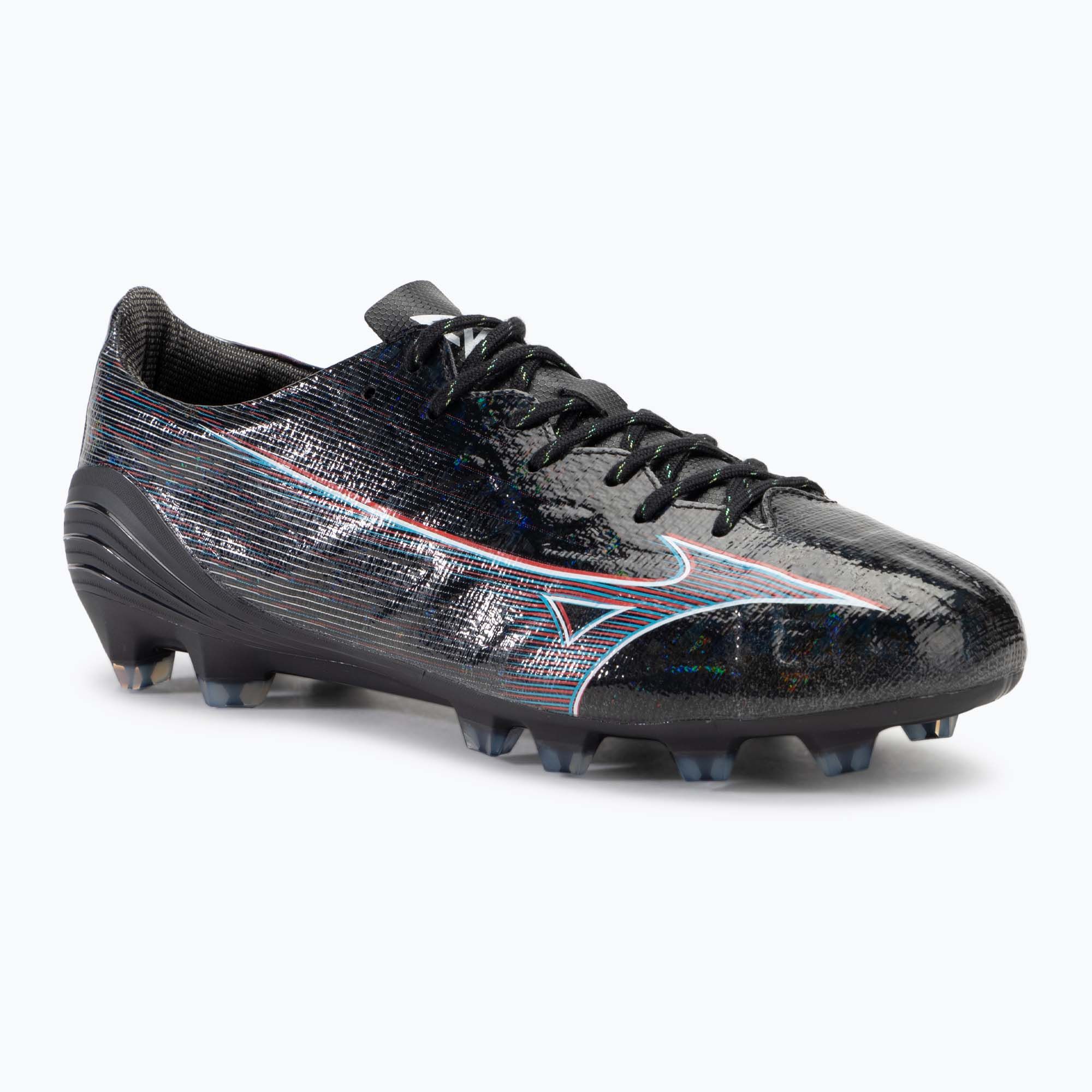 Buty piłkarskie męskie Mizuno α Pro FG black/ignition red/801 c 