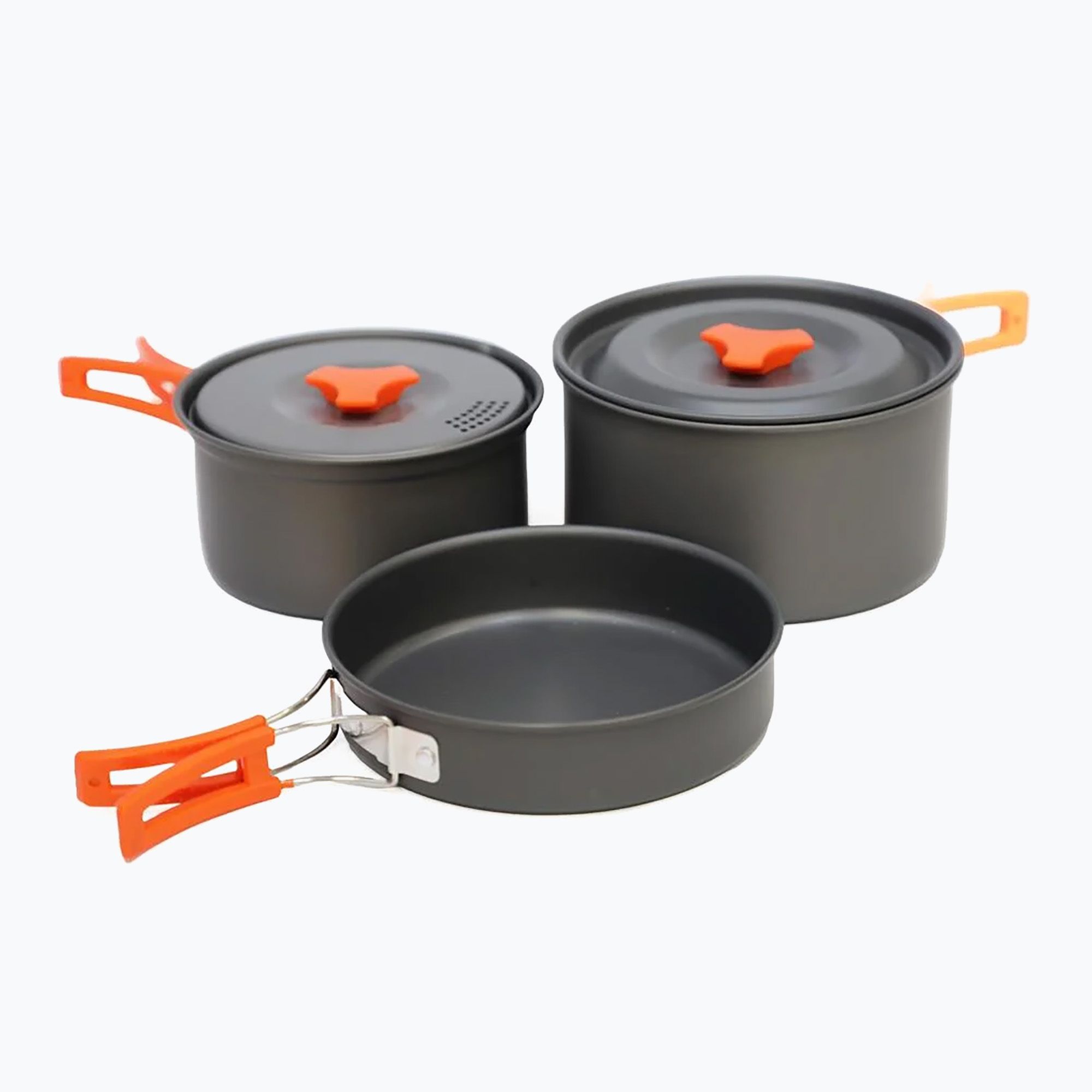 Zestaw naczyń turystycznych Vango Hard Anodised 2 Person Cook grey 