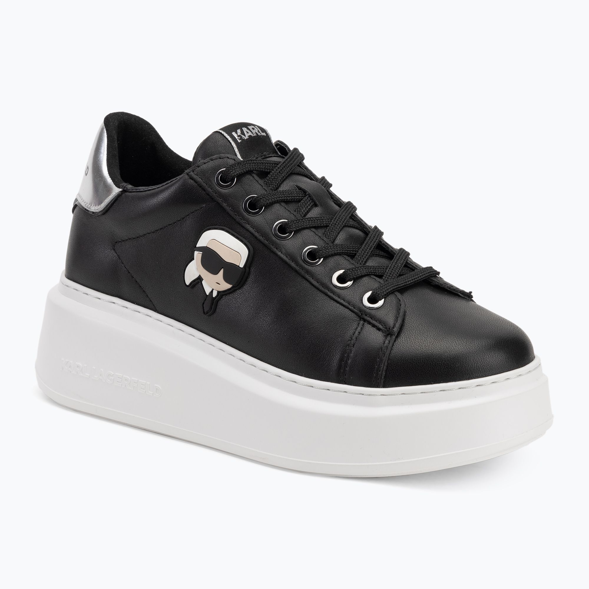 Buty damskie KARL LAGERFELD Anakapri Nft black leather 