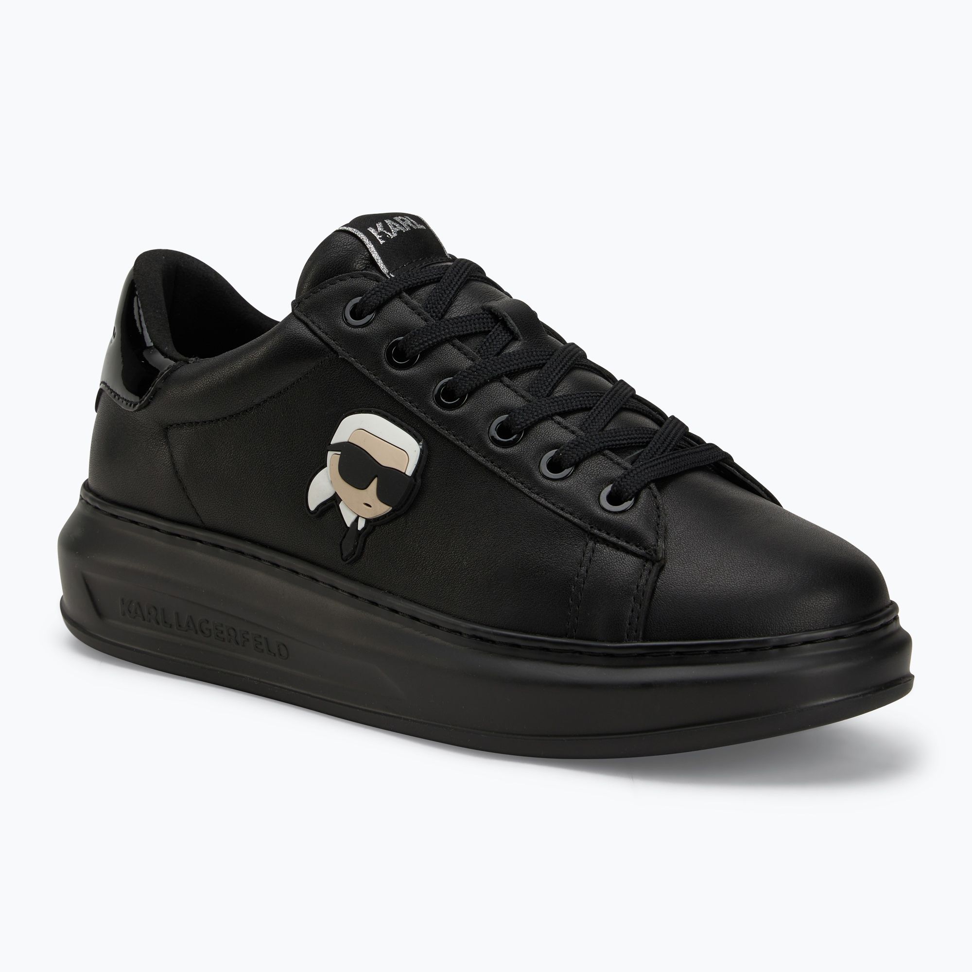 Buty męskie KARL LAGERFELD Kapri Nft black leather/mono 