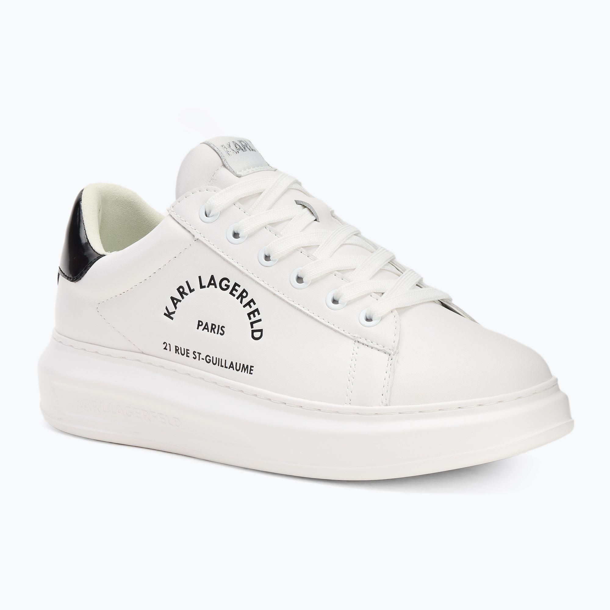 Buty męskie KARL LAGERFELD Kapri Maison white leather 